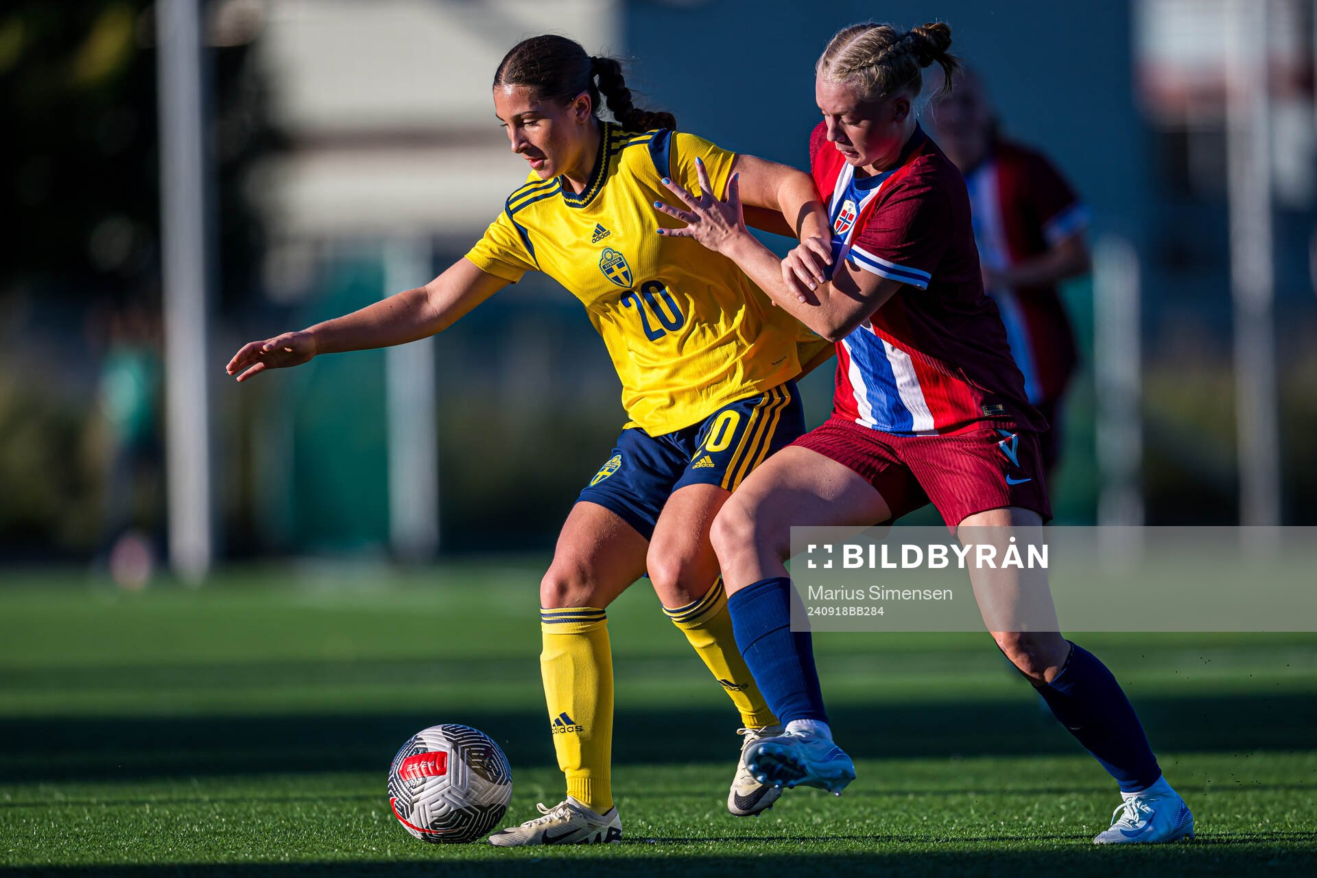 Filippa Sjöström of Sweden and Marie Moen Preus of Norway