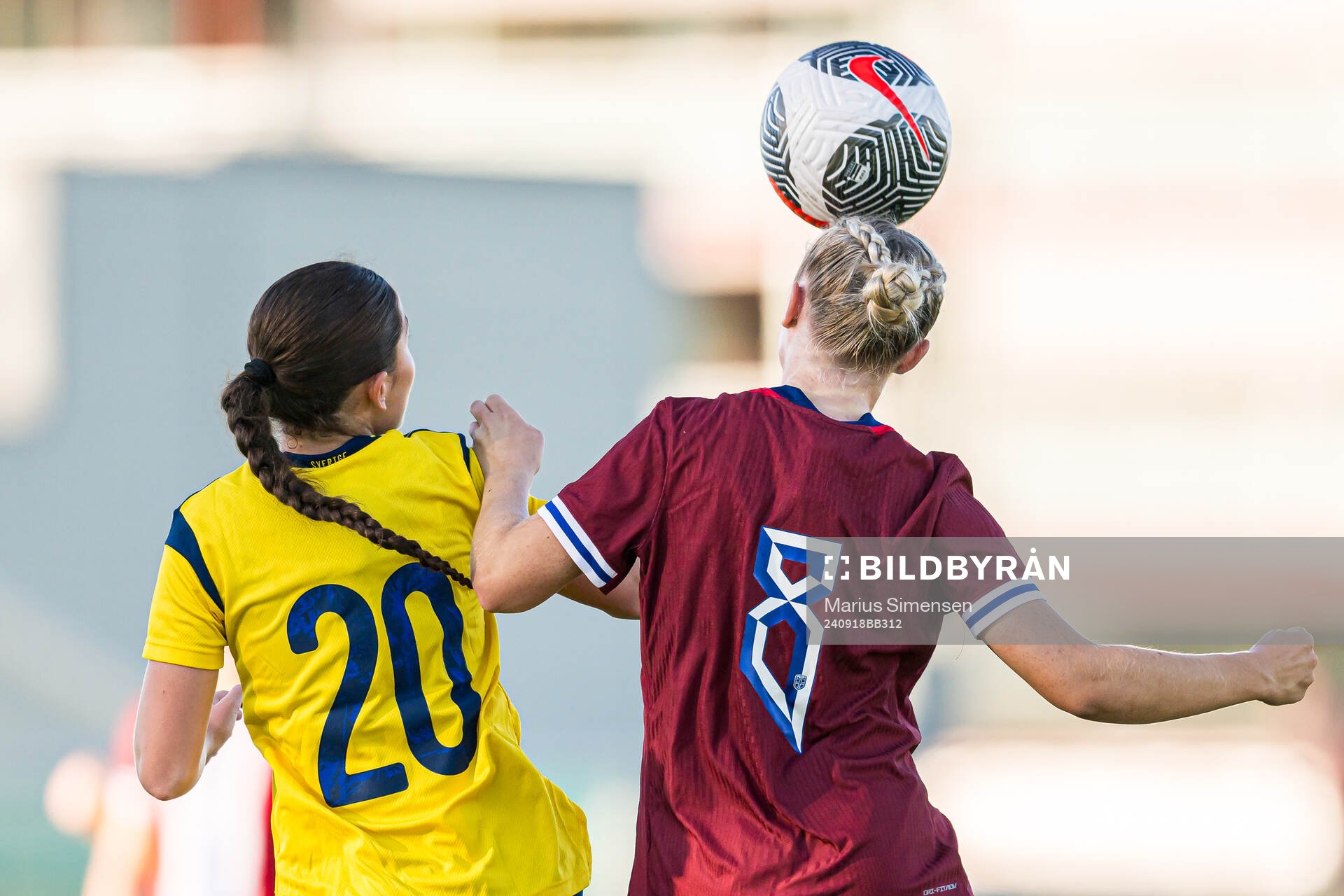 Filippa Sjöström of Sweden and Tomine Enger of Norway