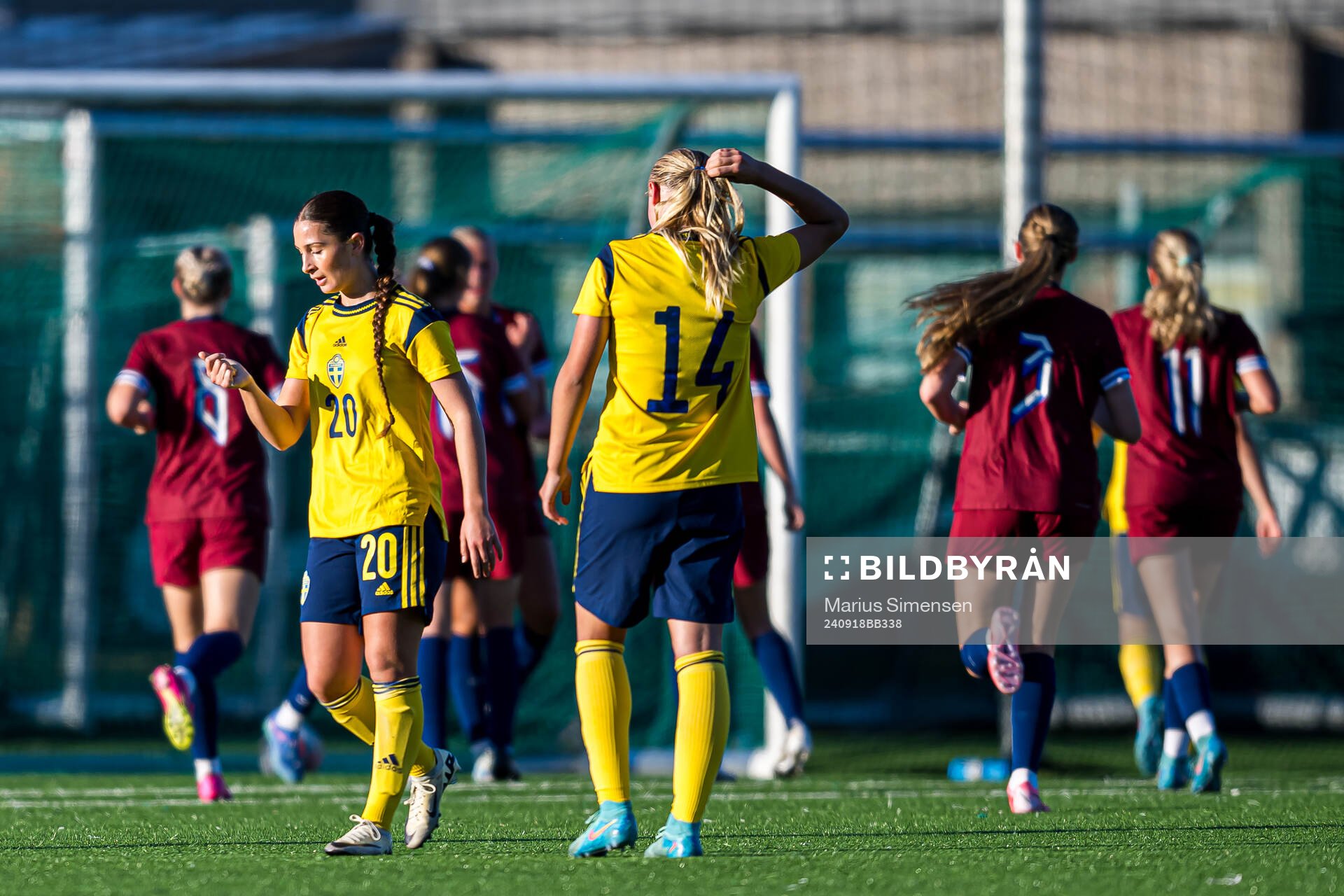 Filippa Sjöström and Filippa Andersson Widén of Sweden