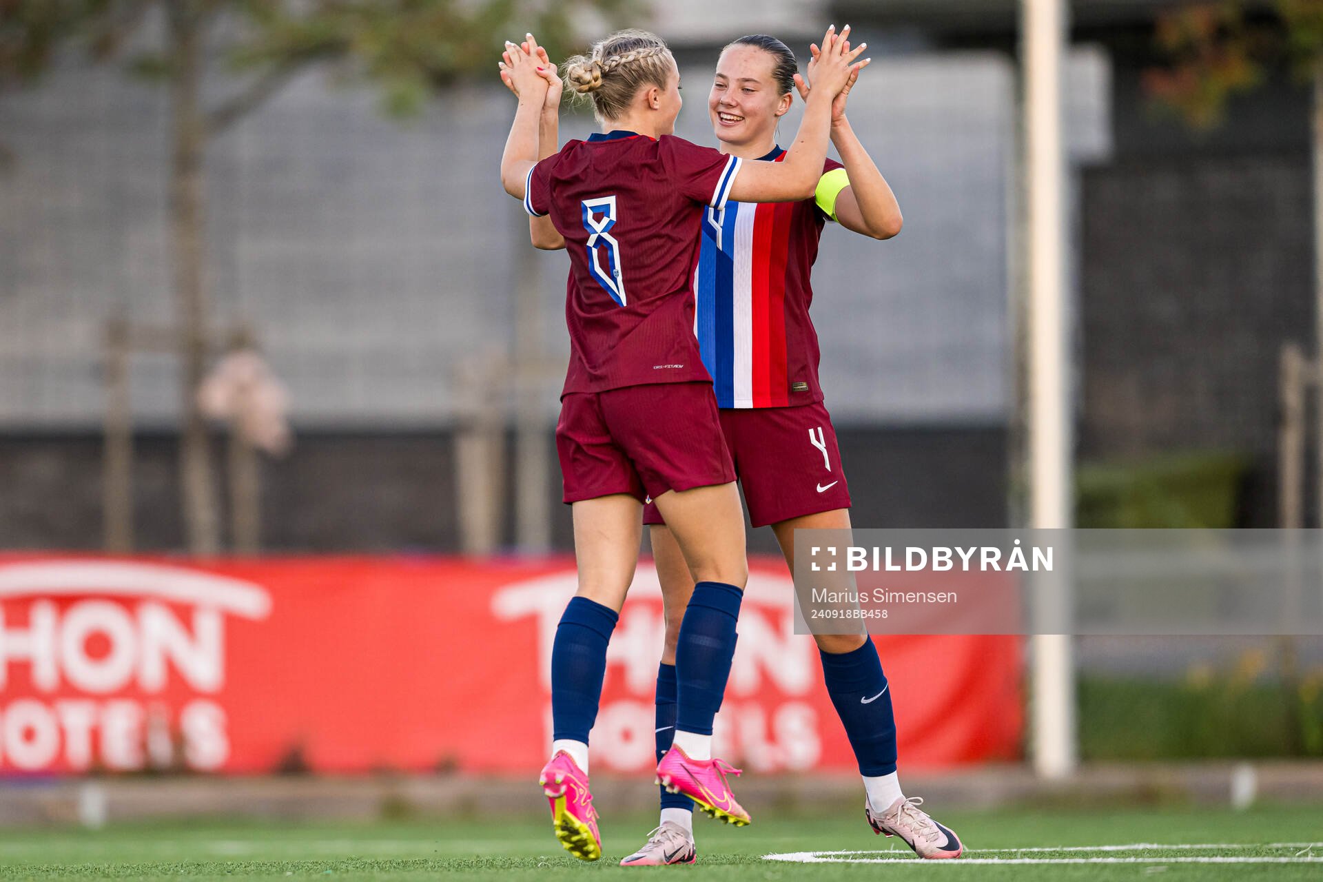 Tomine Enger and Mille Helland Flø of Norway