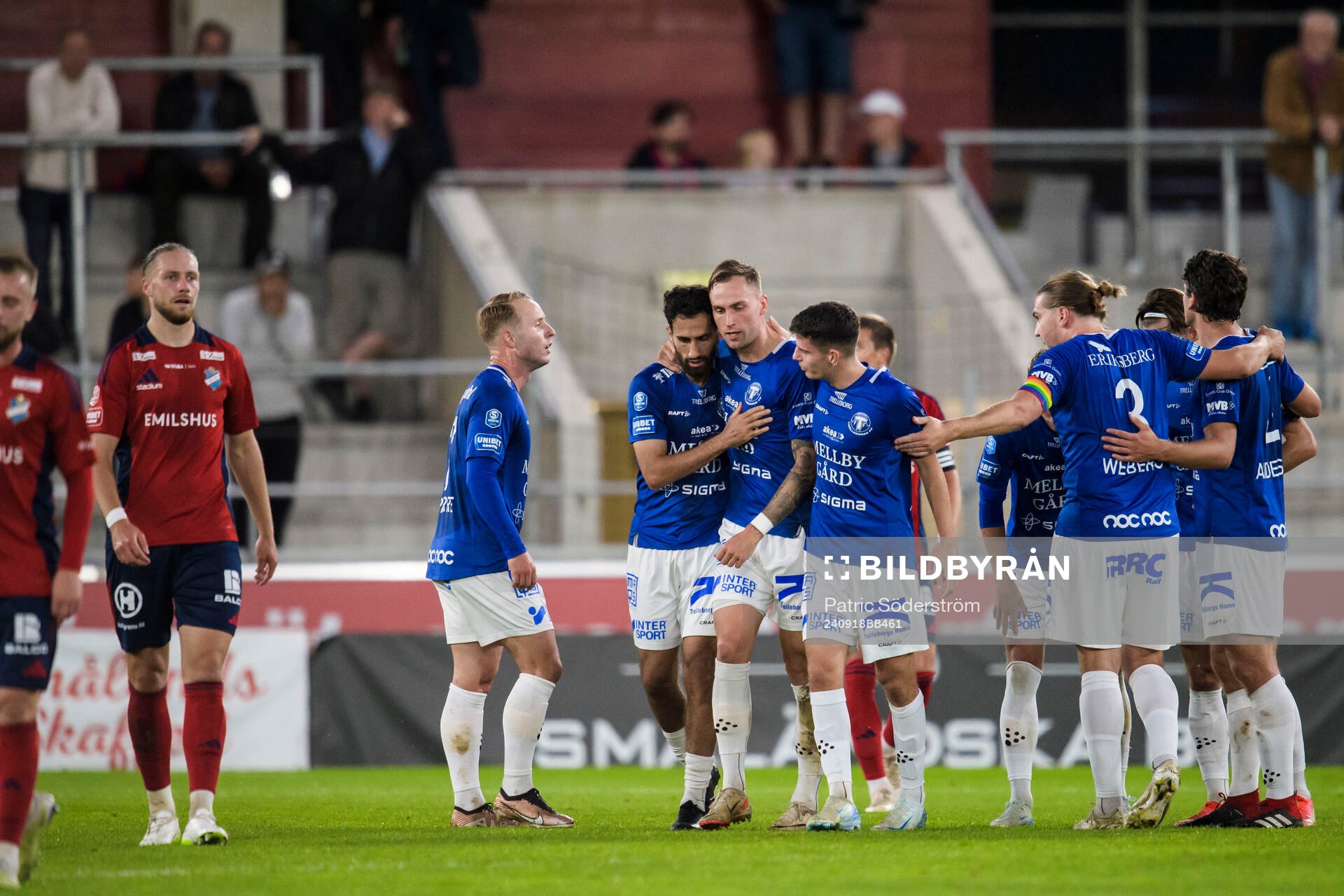 Trelleborgs Filip Bohman jublar