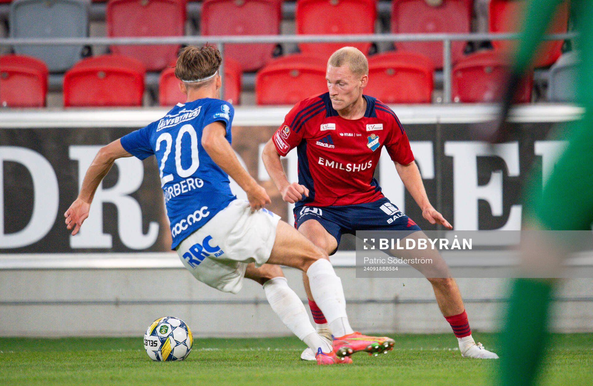 Trelleborgs Felix Hörberg och Östers Adam Bergmark Wiberg