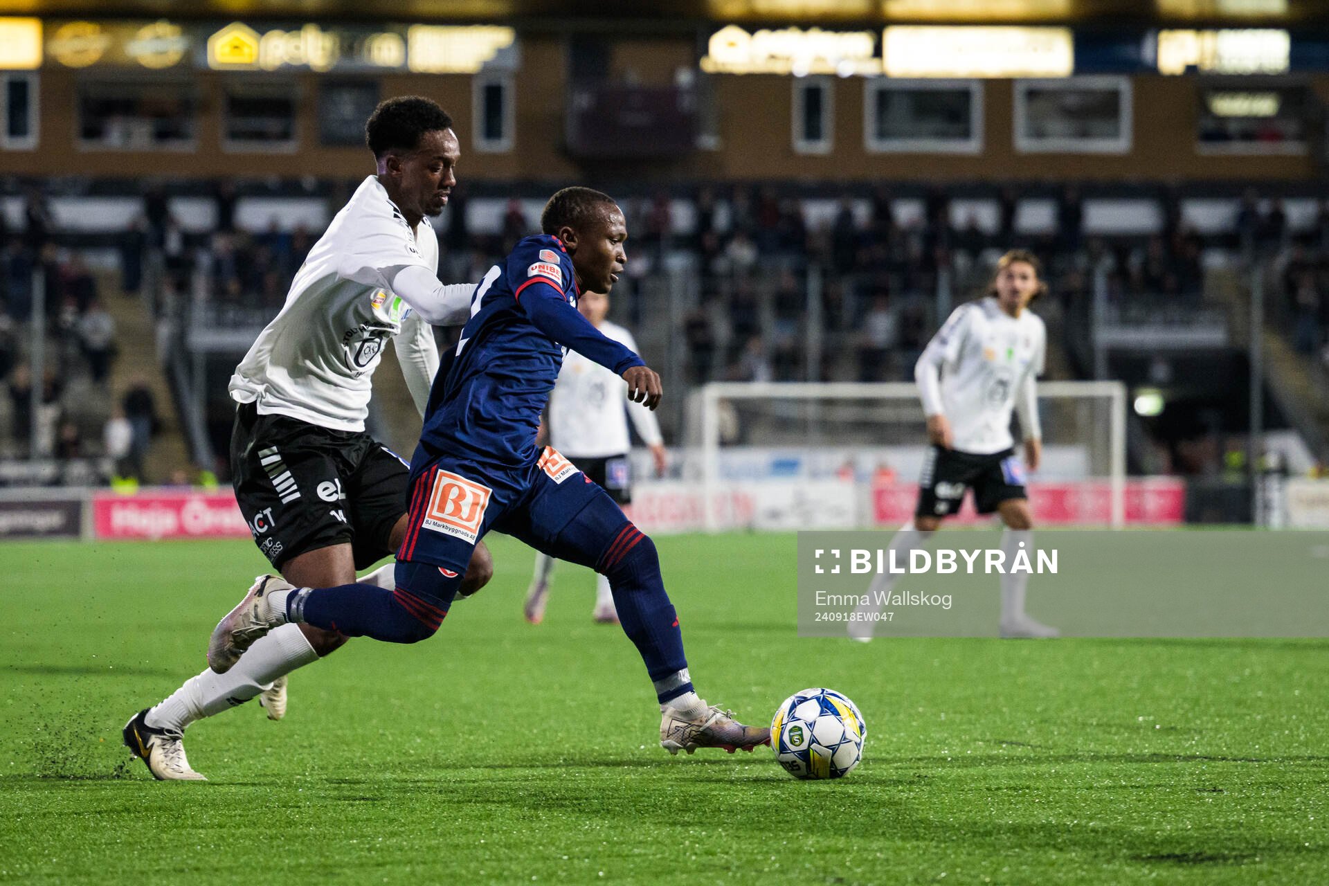 Örebros Hamse Shagaxle och Sandvikens IFs John Thomas