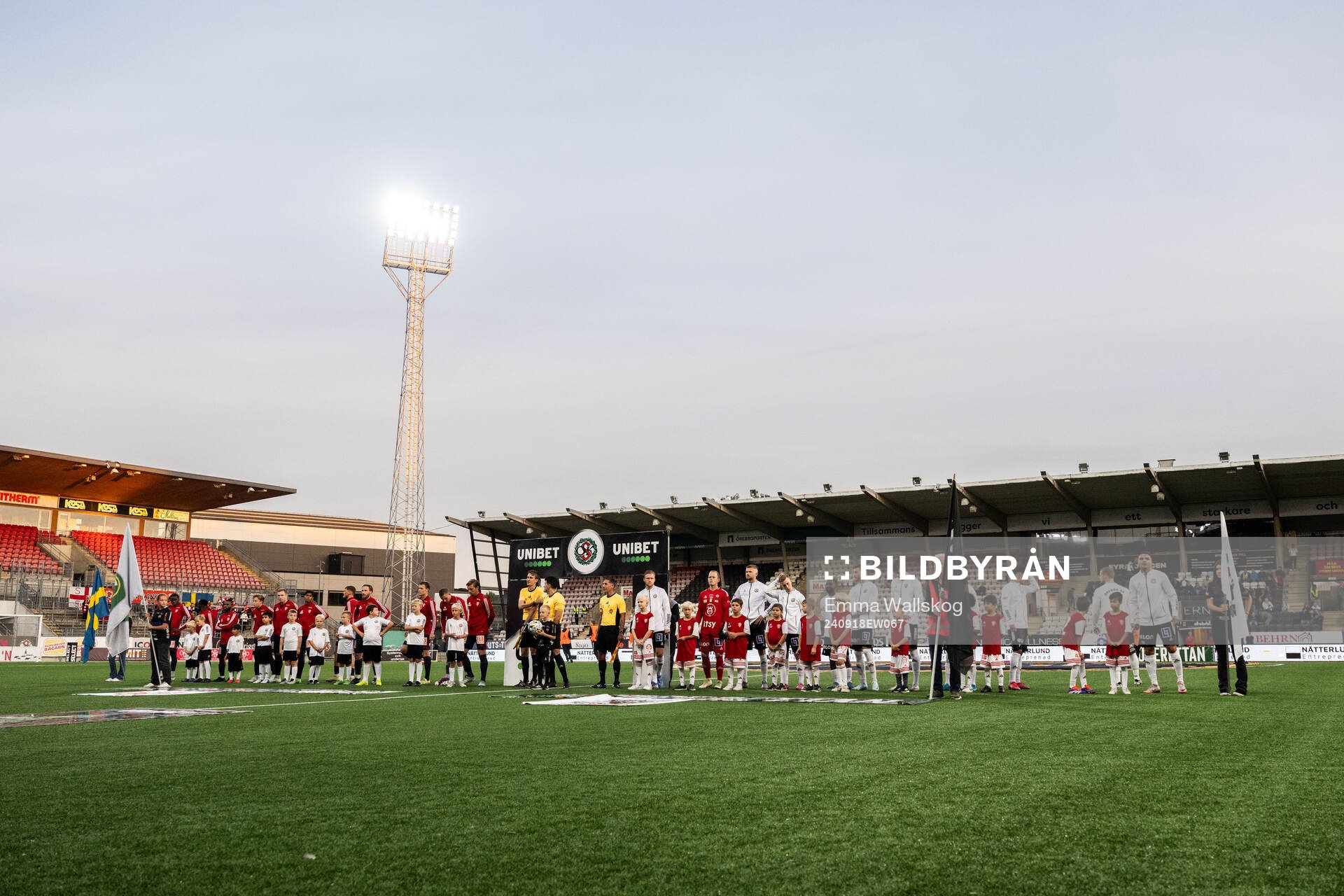 Sandvikens IFs och Örebros spelare