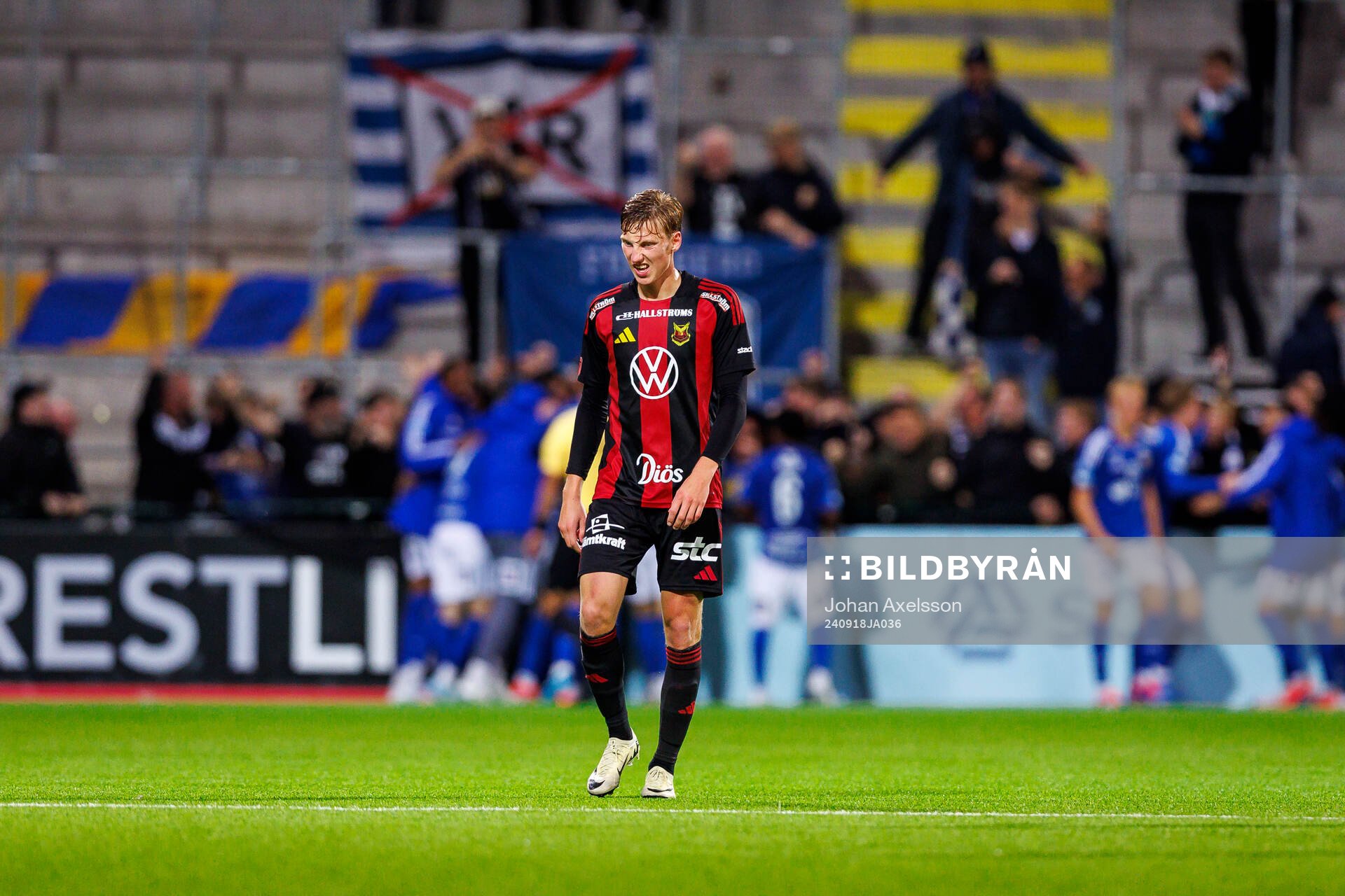 Östersunds Albin Sporrong deppar