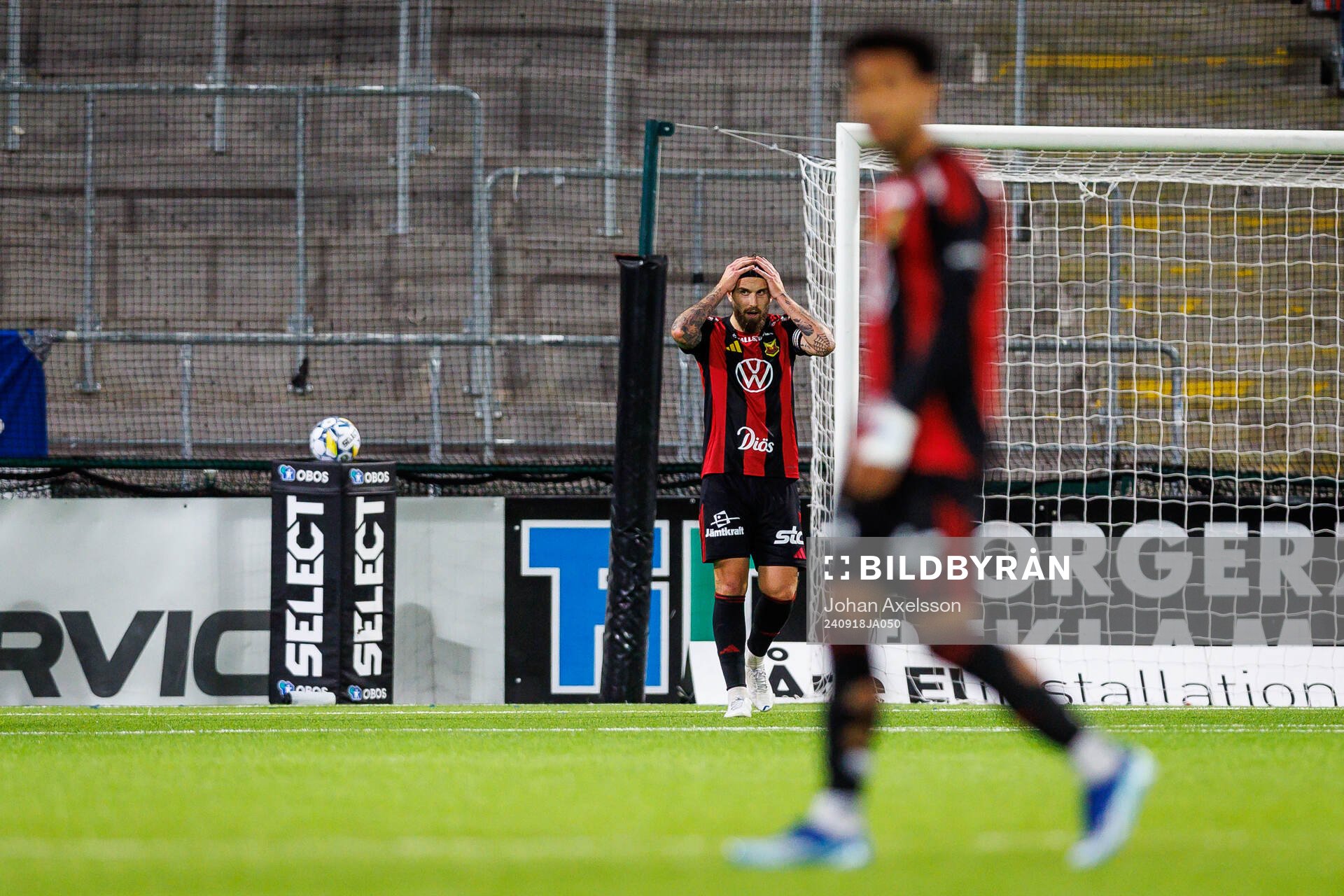 Östersunds Ali Suljic deppar