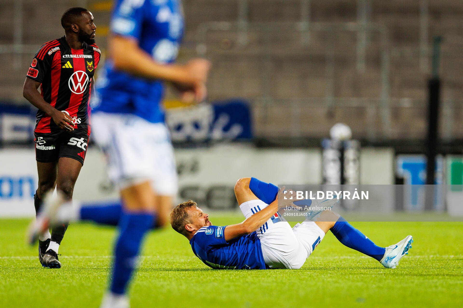 GIF Sundsvalls Pontus Engblom har ont