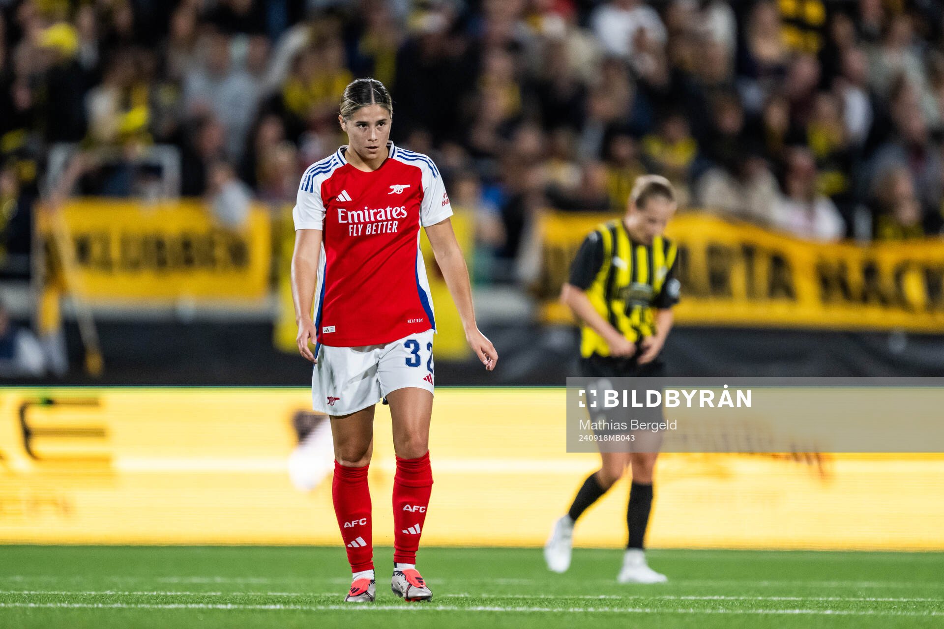 Kyra Cooney-Cross of Arsenal looks dejected