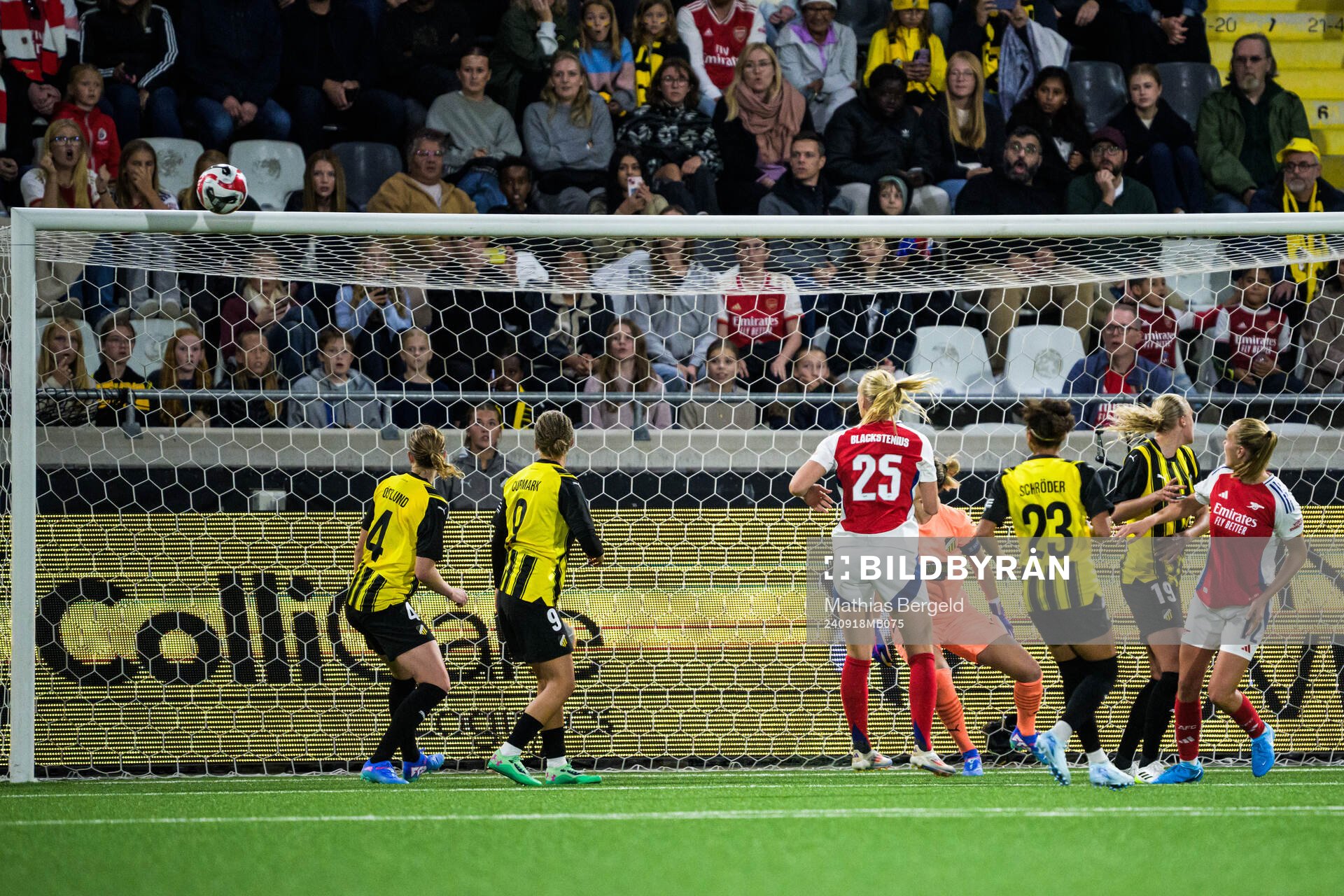 Goalkeeper Jennifer Falk of Häcken