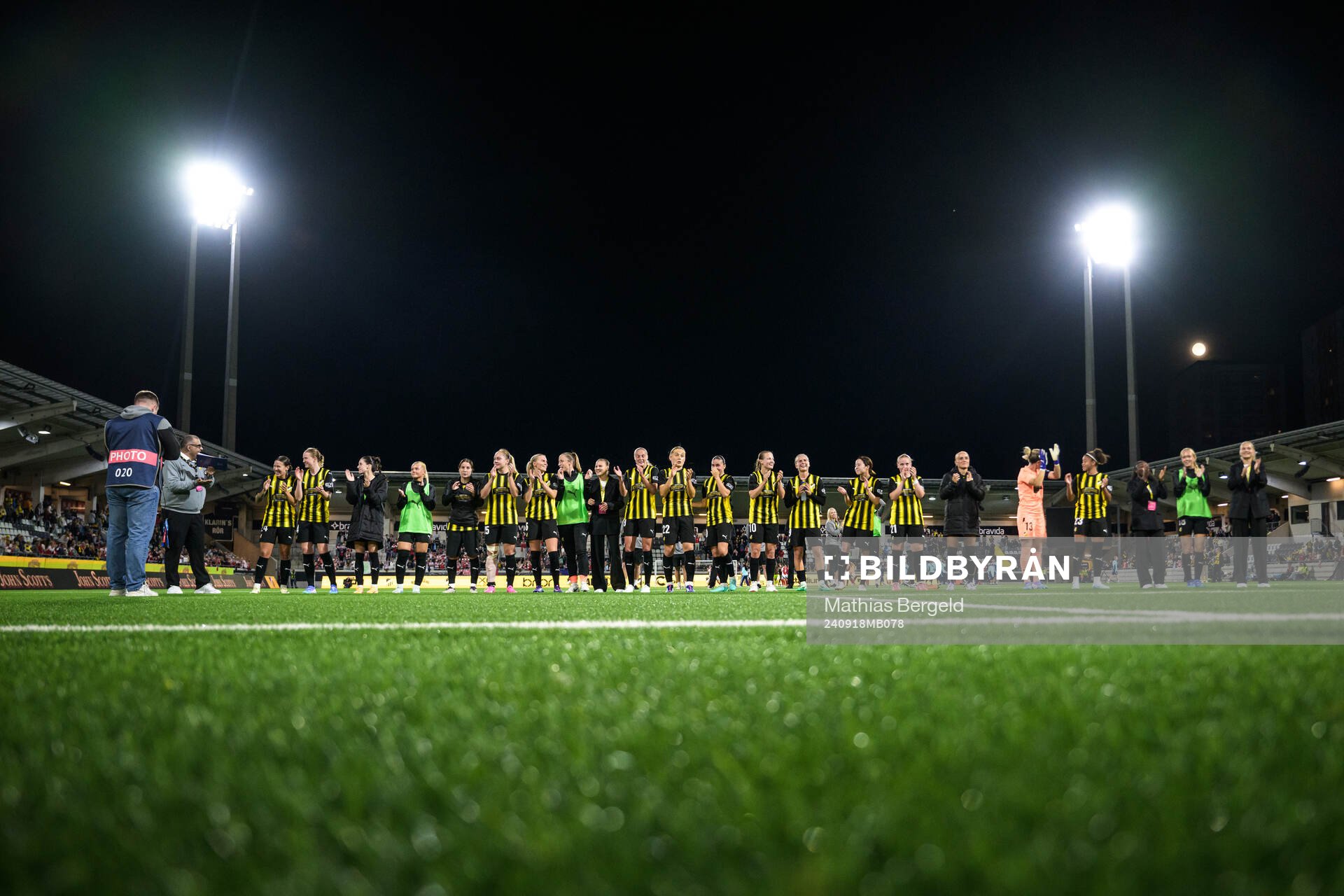 The players of Häcken celebrate