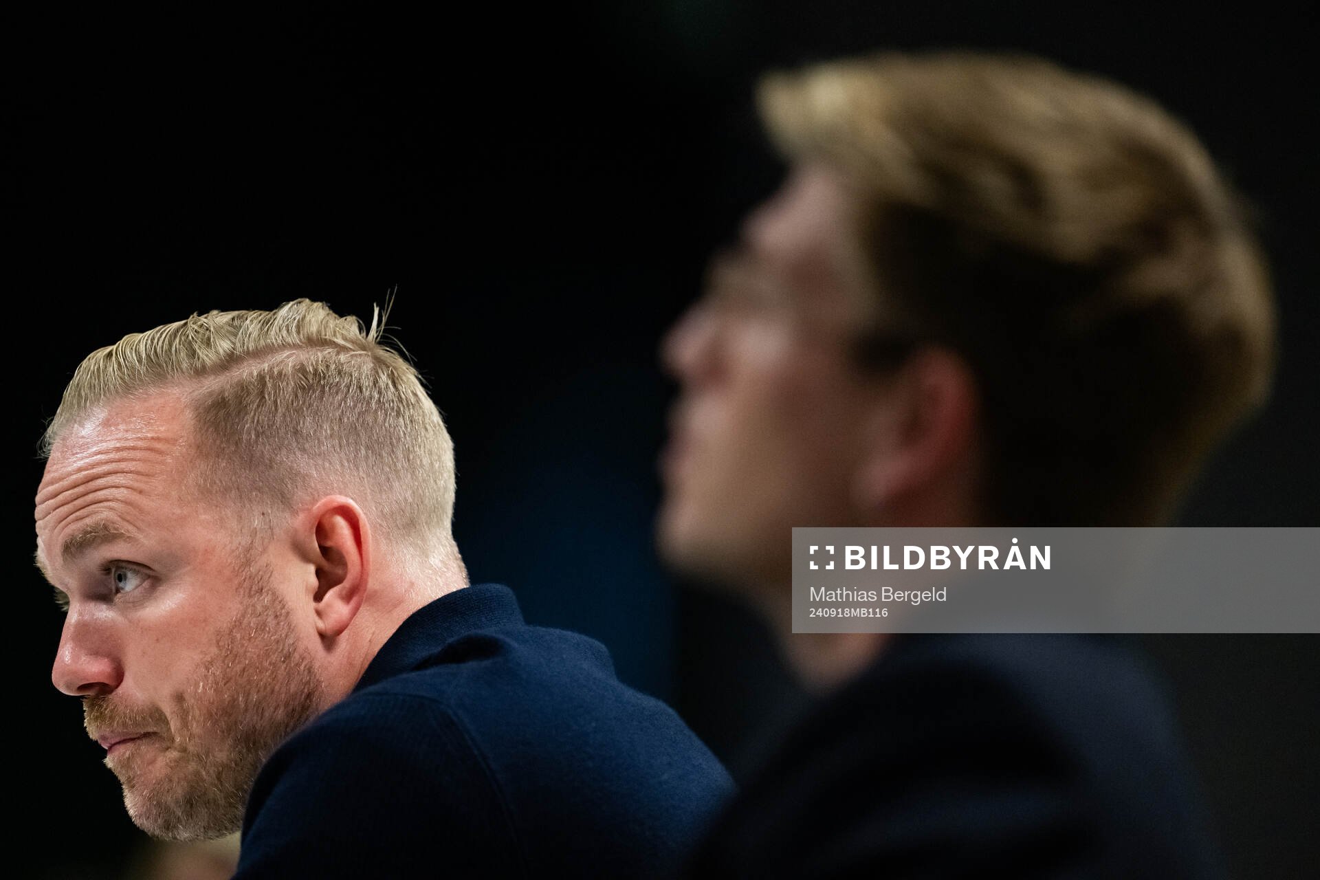 Head coach Head coach Jonas Eidevall of Arsenal at the