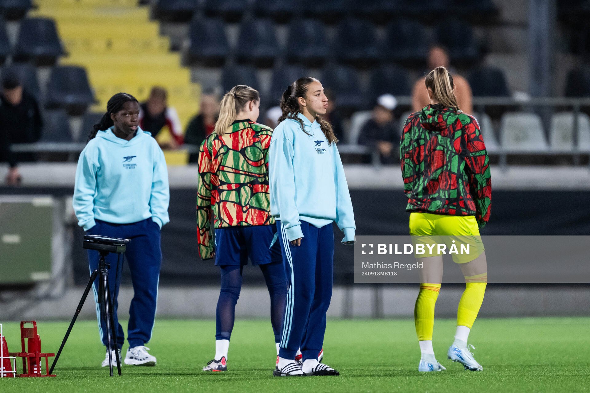 Rosa Kafaji of Arsenal looks dejected