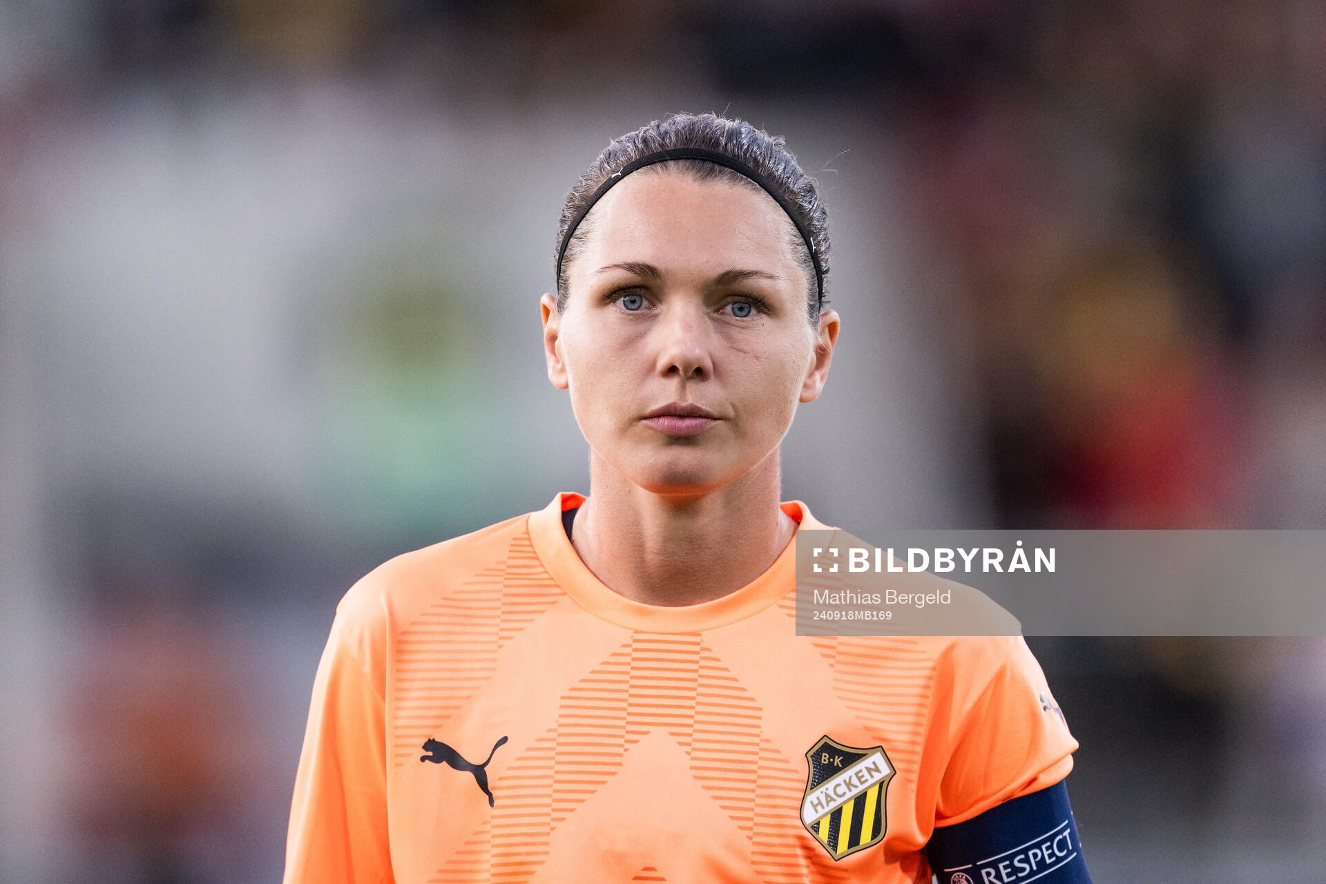 goalkeeper Jennifer Falk of Häcken