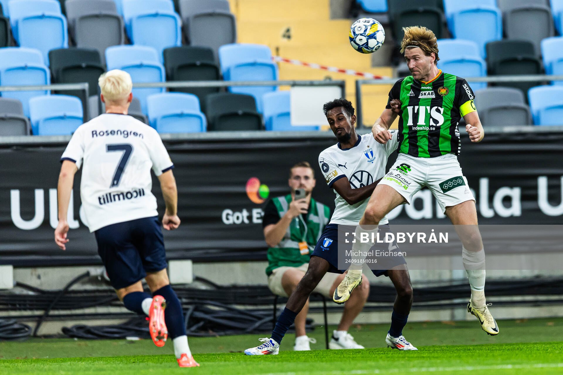 Malmö FFs Taha Ali och GAISs August Wängberg