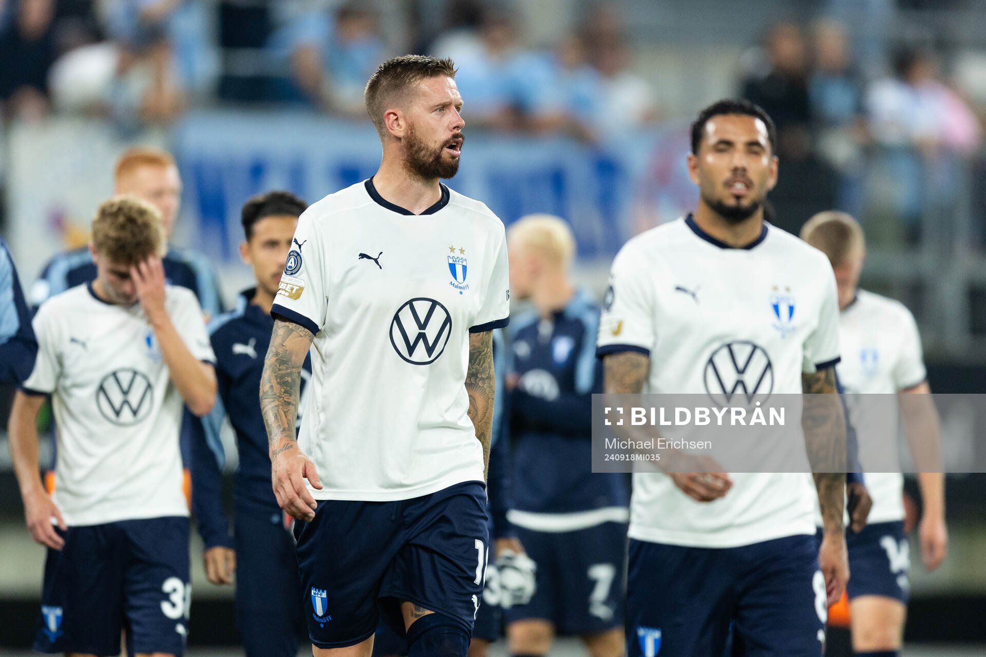 Malmö FFs Pontus Jansson och Sergio Pena