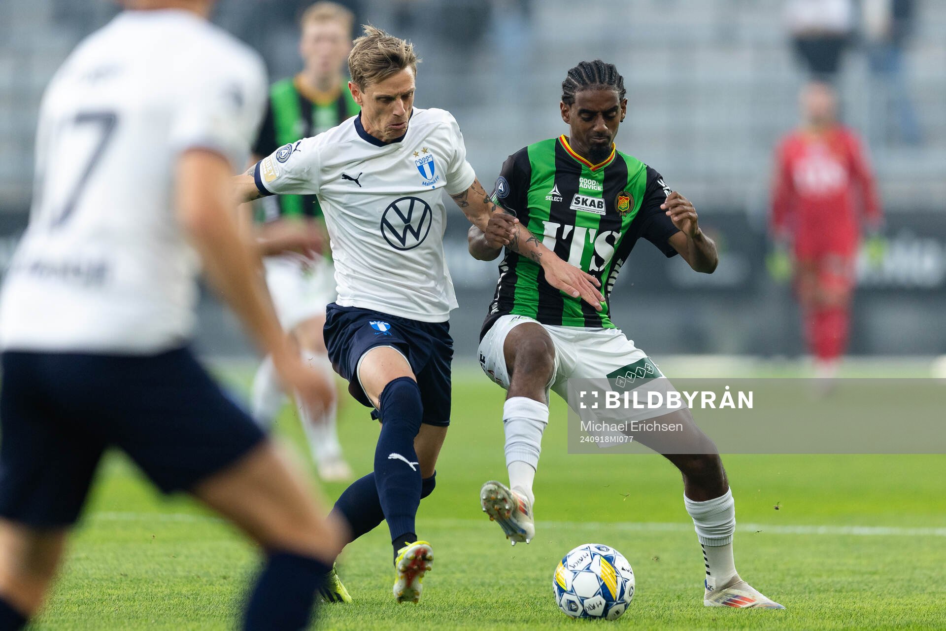 Malmö FFs Søren Rieks och GAIS Harun Ibrahim