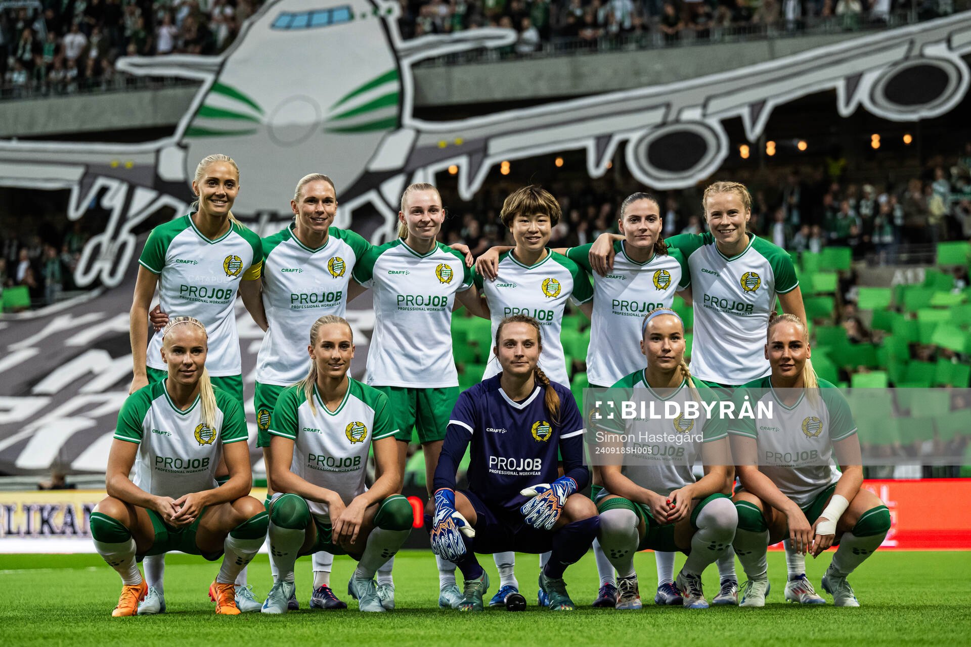 The starting eleven of Hammarby