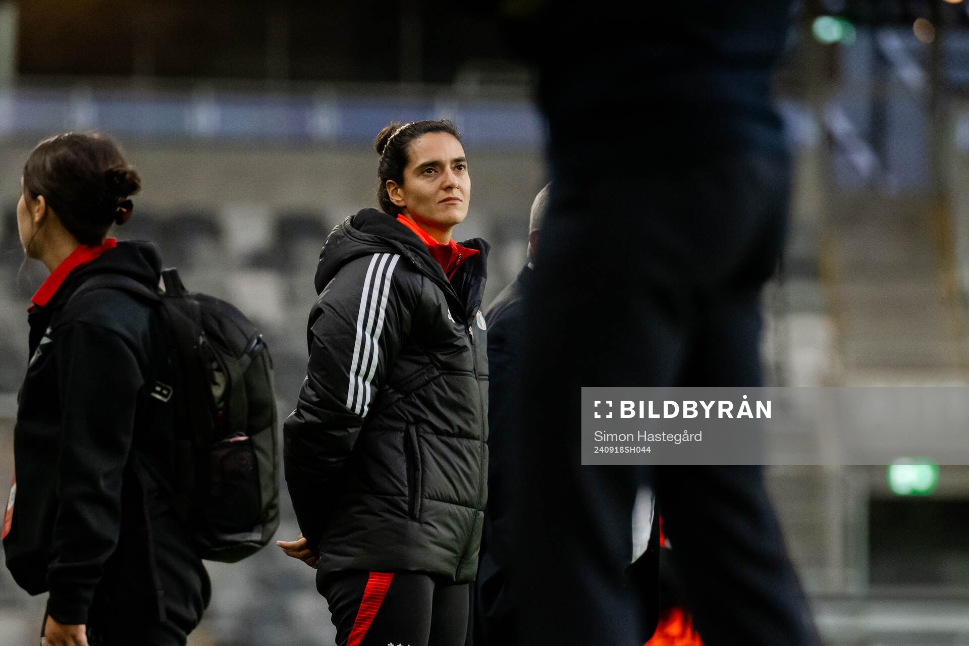 Head coach Filipa Patao of Benfica