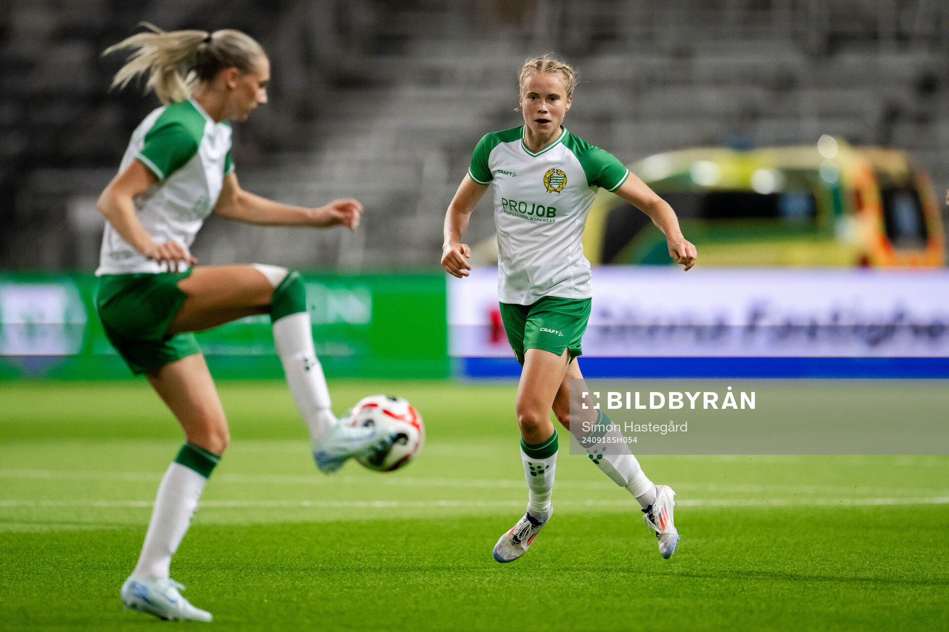 Julie Blakstad of Hammarby