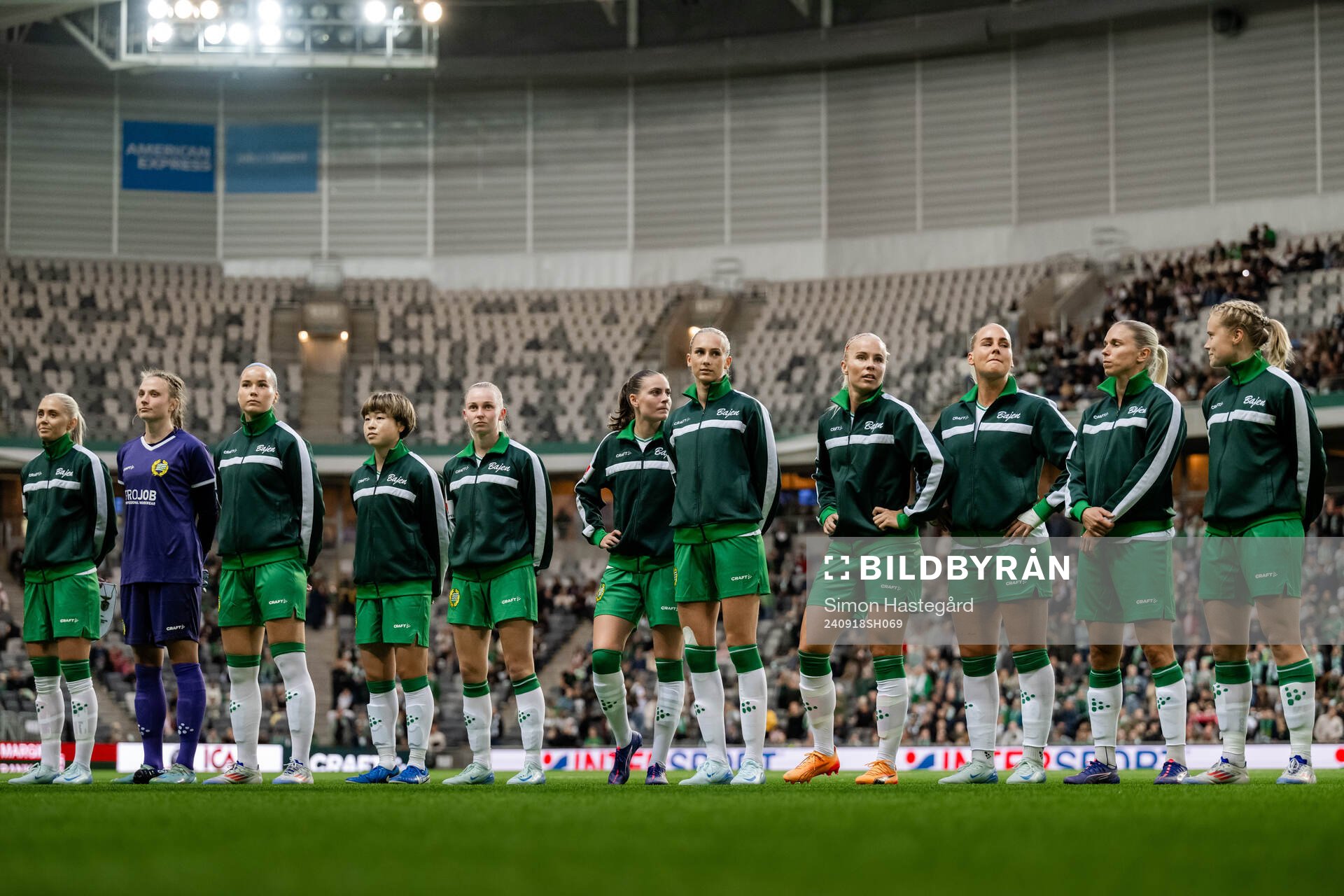 Lineup of Hammarby