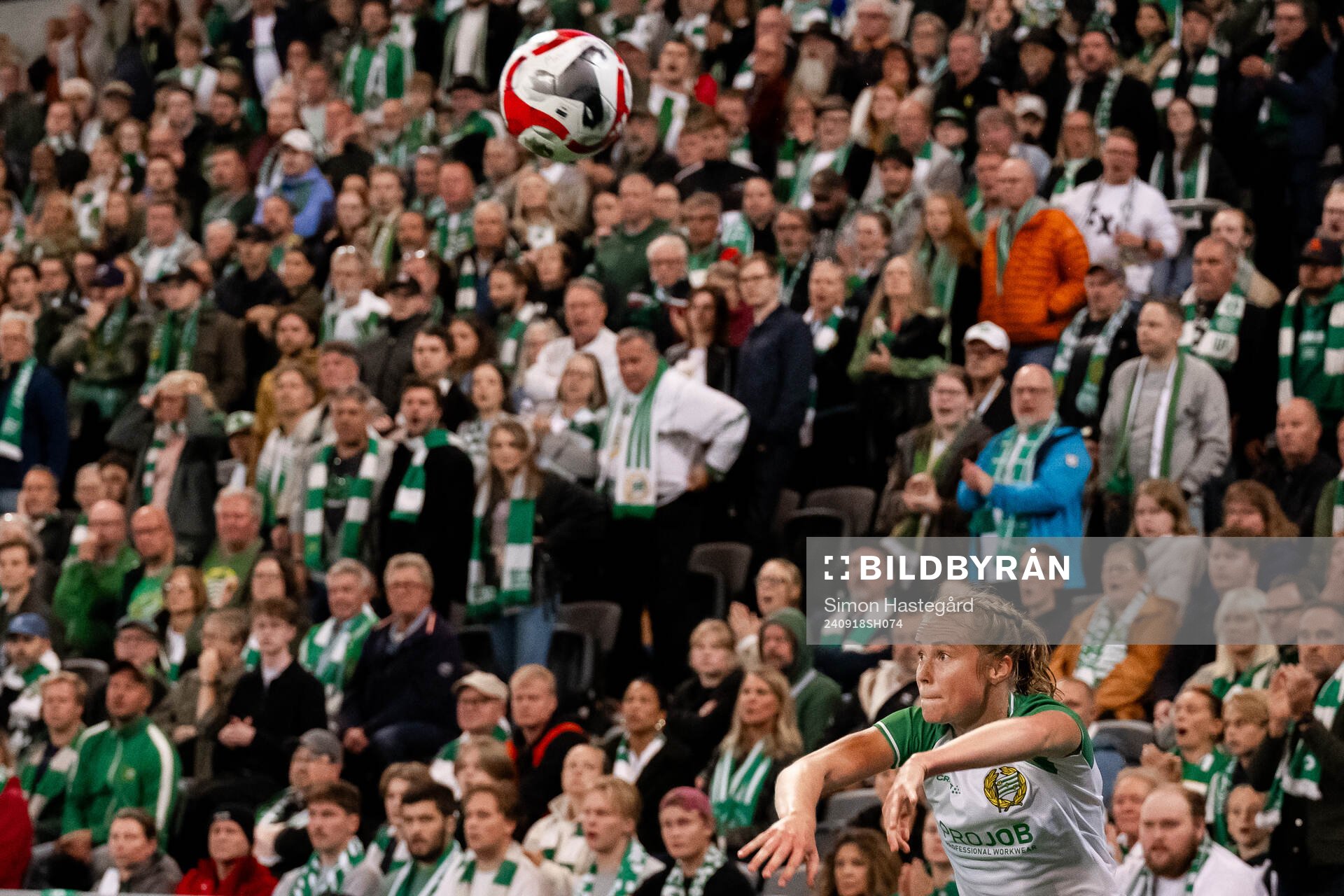Julie Blakstad of Hammarby