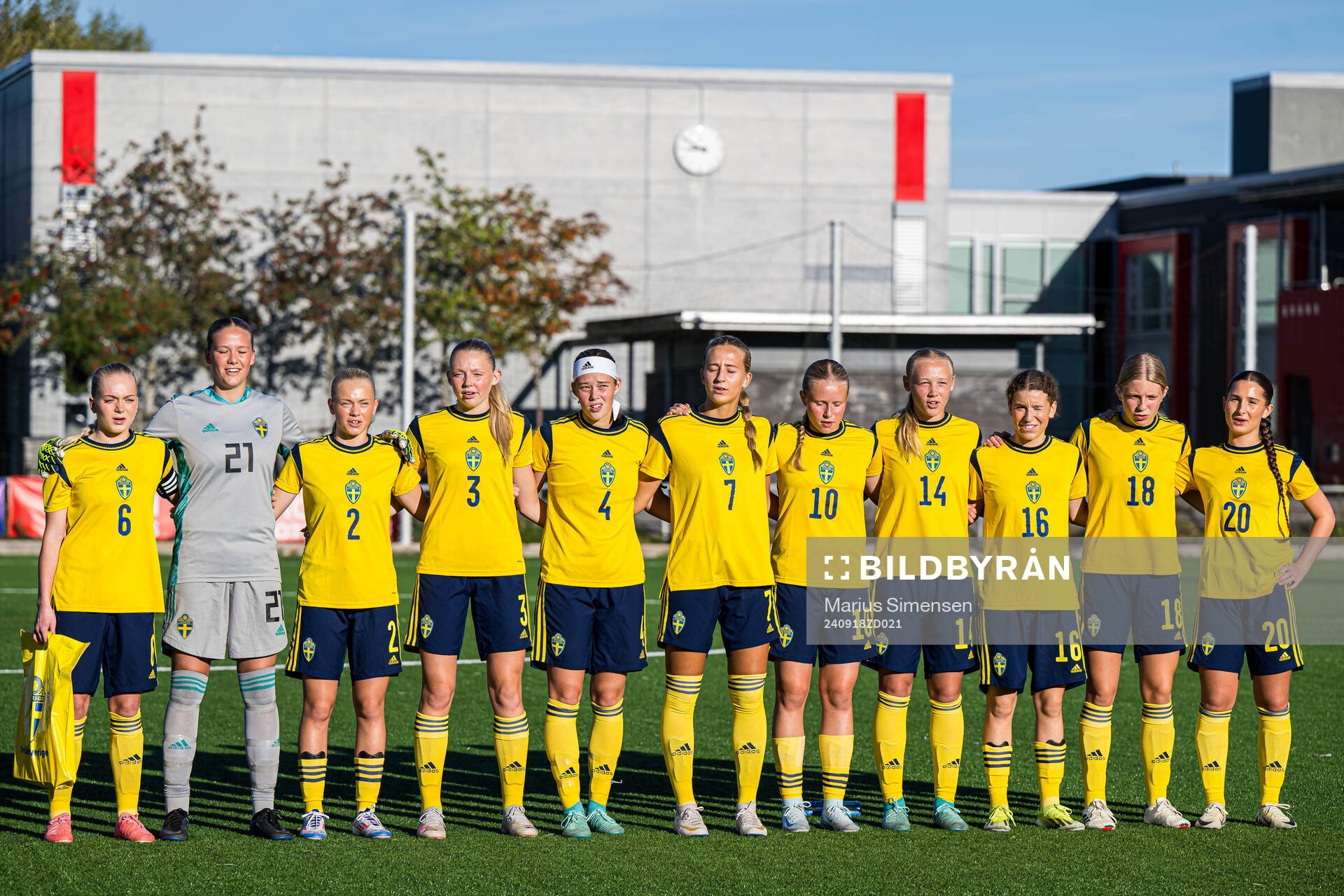 Doris Petz, Hanna Karlsson, Sally Nylén, Anna Svanberg,