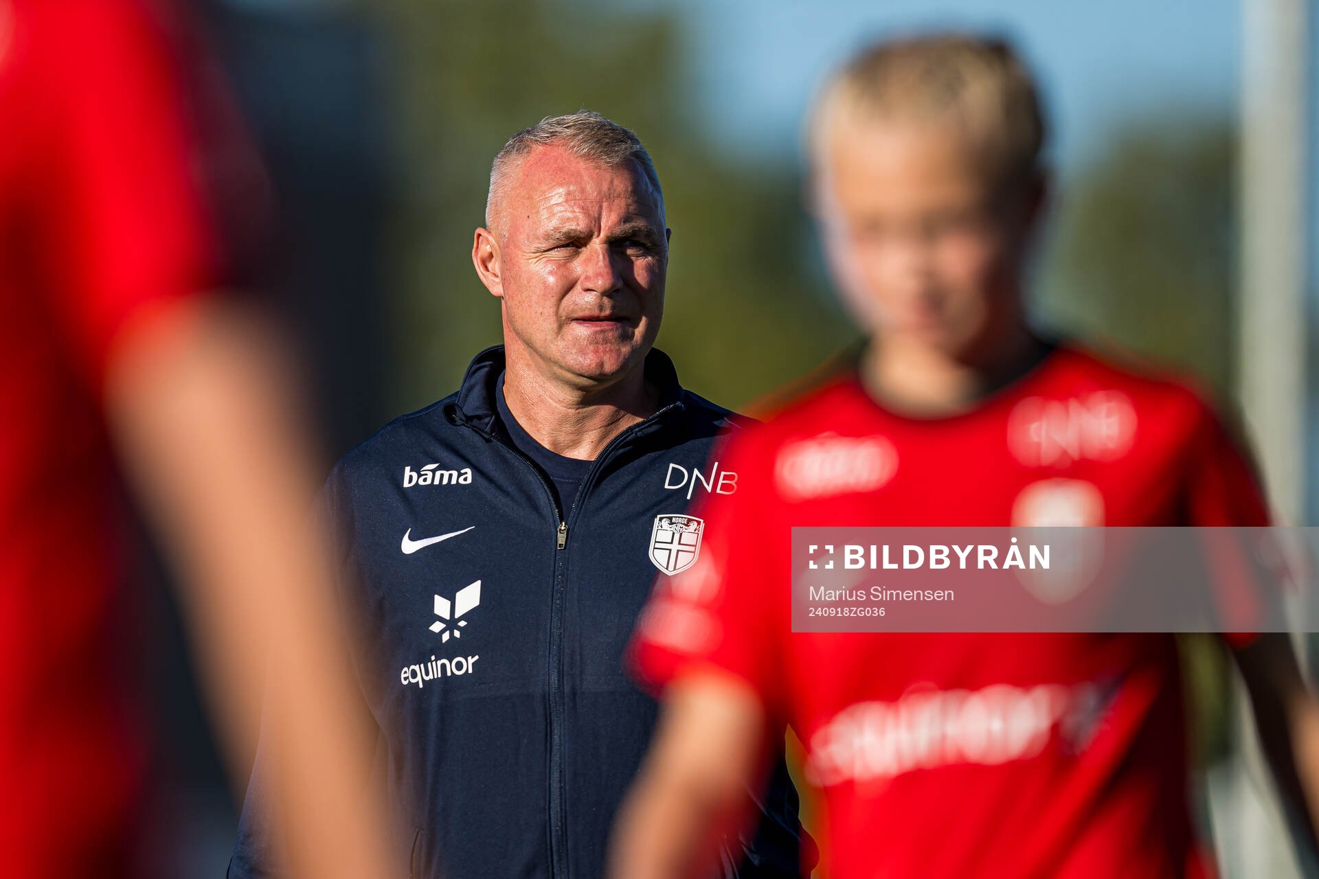 Bengt Sæternes, head coach of Norway