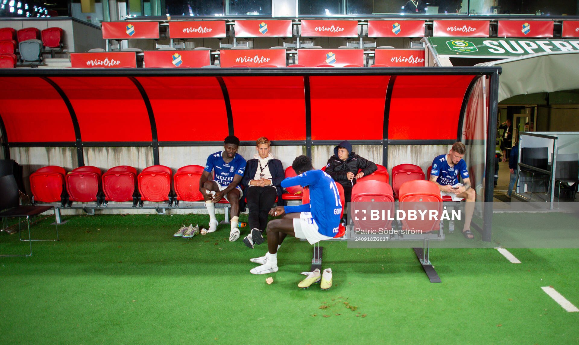 Trelleborgs spelare deppar