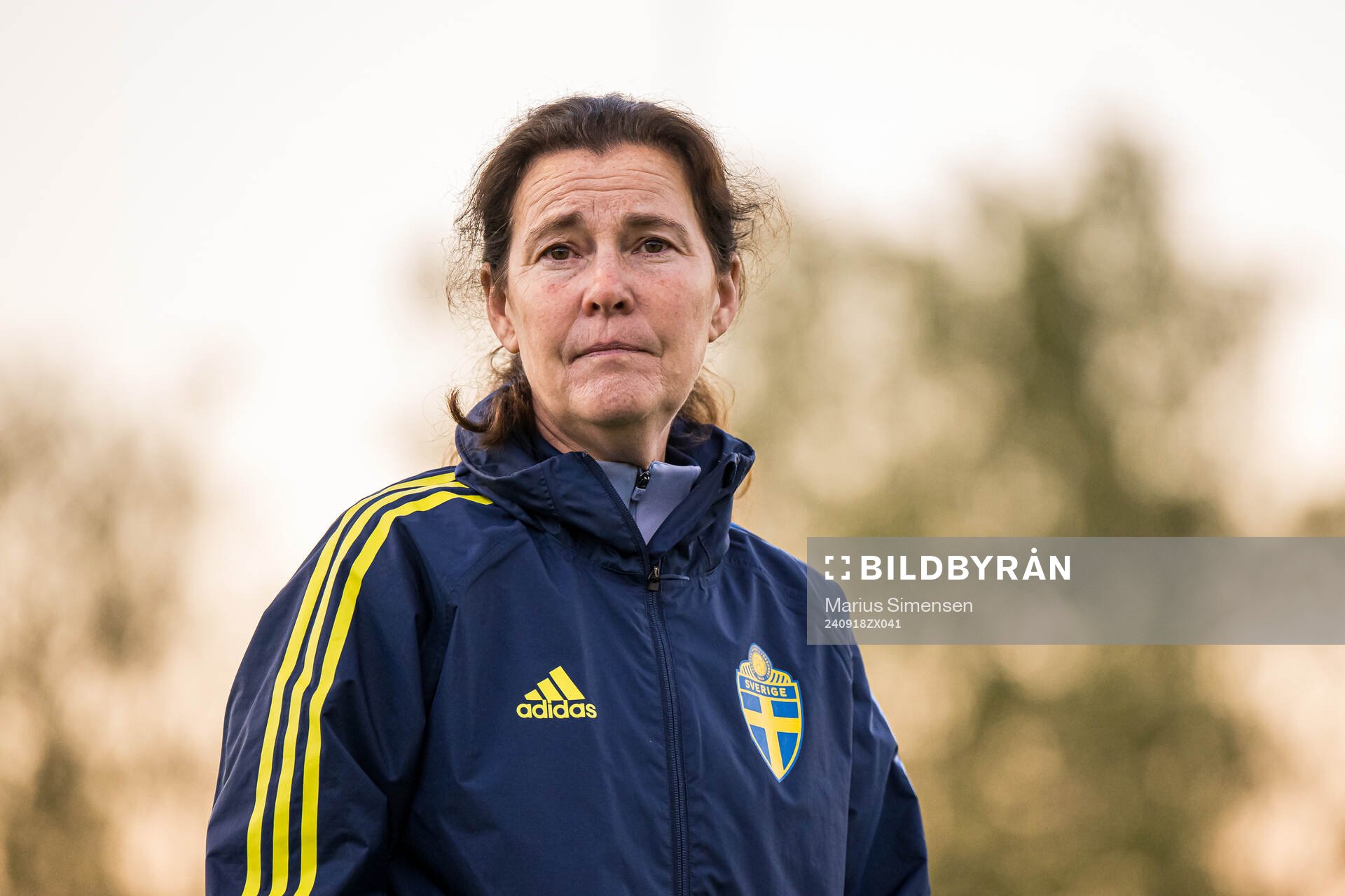 Lotta Hellenberg, head coach of Sweden