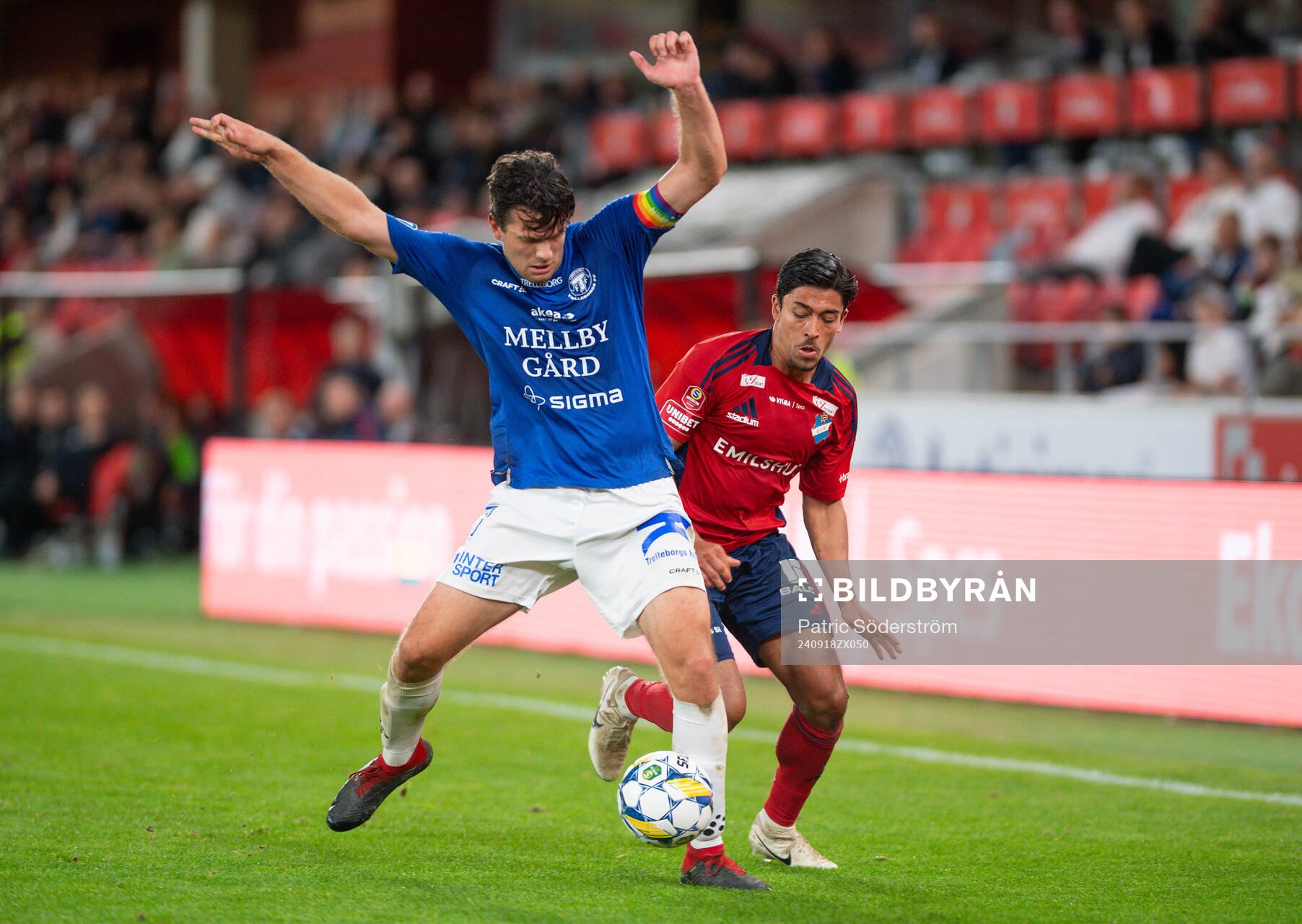 Trelleborgs Mattias Andersson och Östers Lukas Bergquist