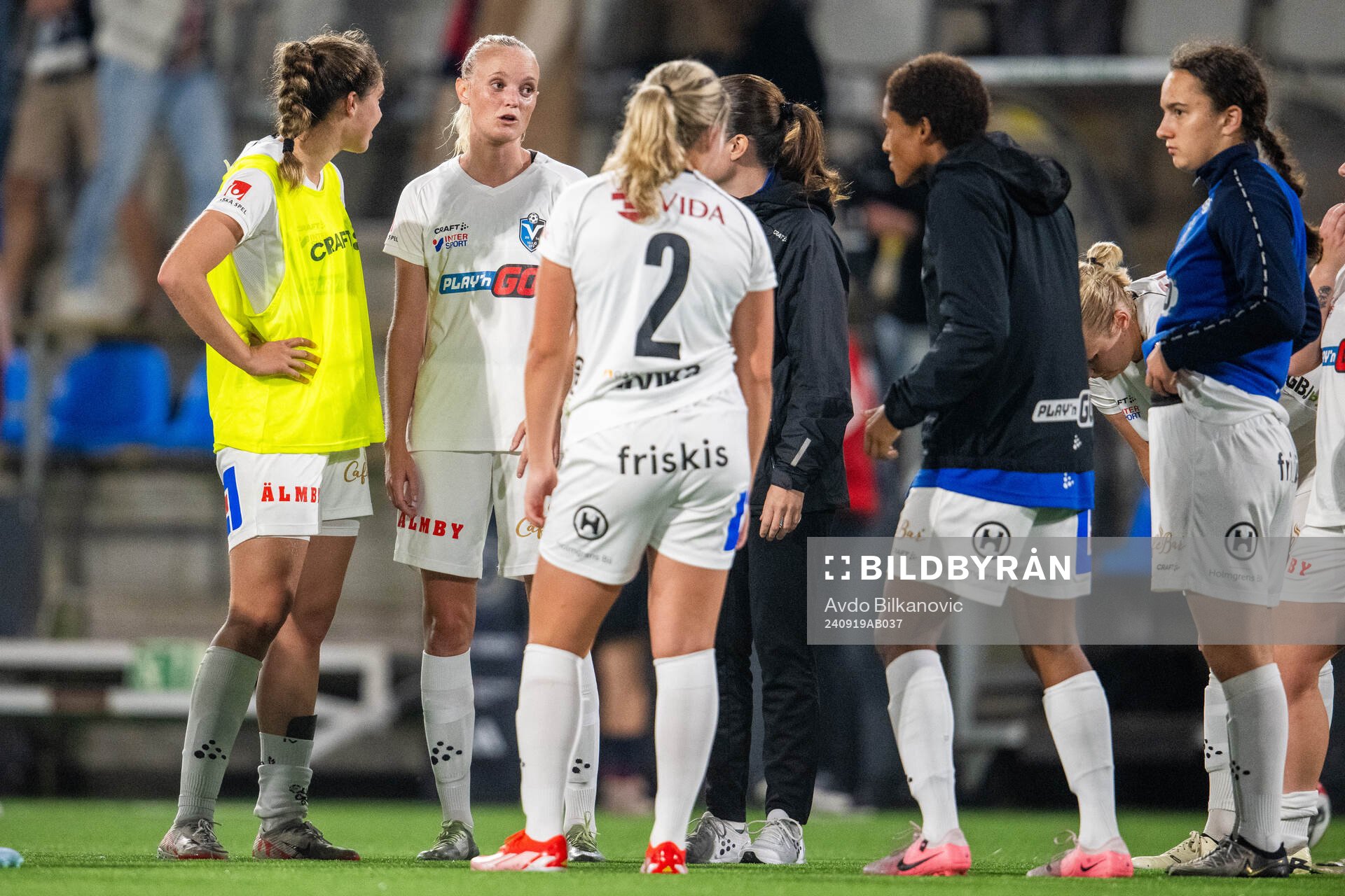 Växjö DFFs Emma Pennsäter deppar