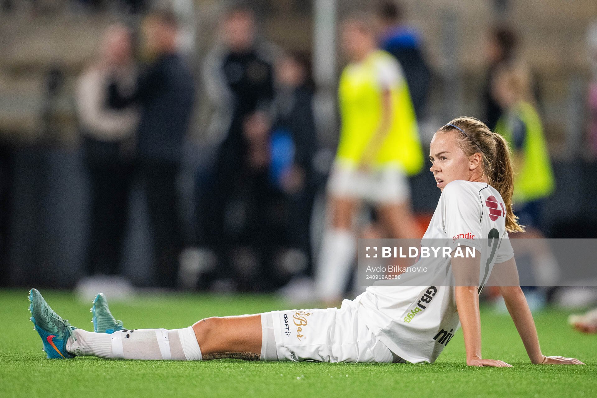 Växjö DFFs Elin Nilsson deppar