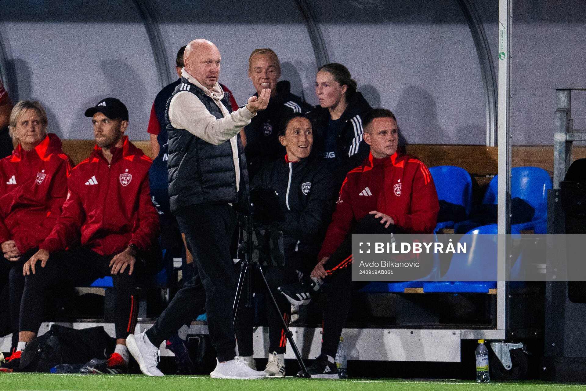 FC Rosengårds tränare Joel Kjetselberg