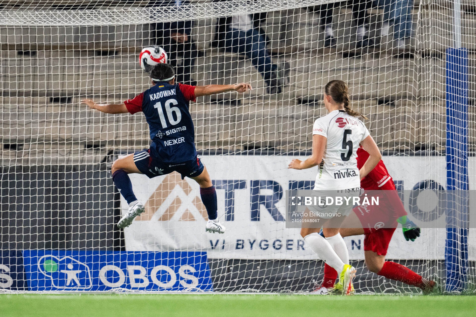 FC Rosengårds Mai Kadowaki gör 4-0 målet