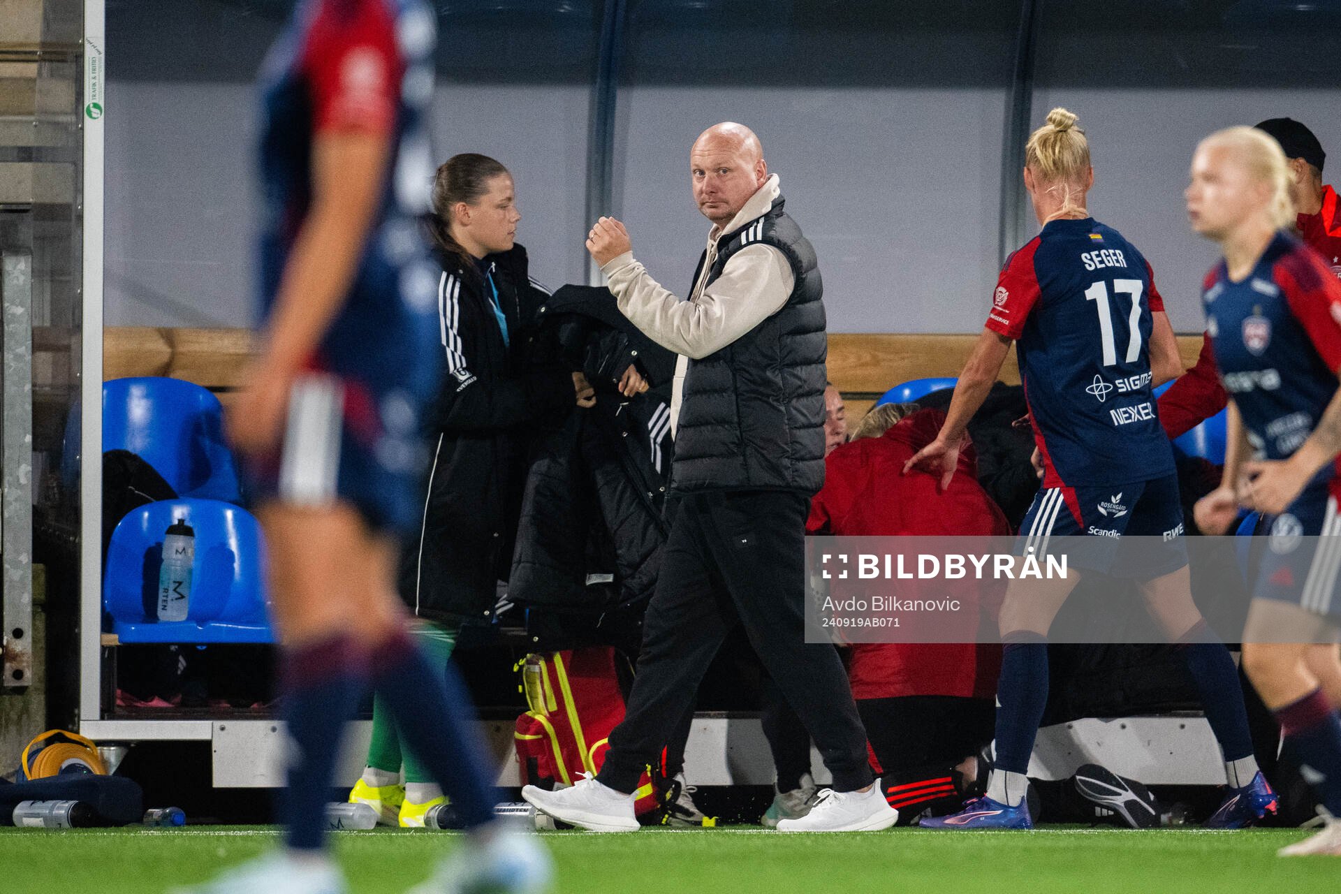 FC Rosengårds tränare Joel Kjetselberg
