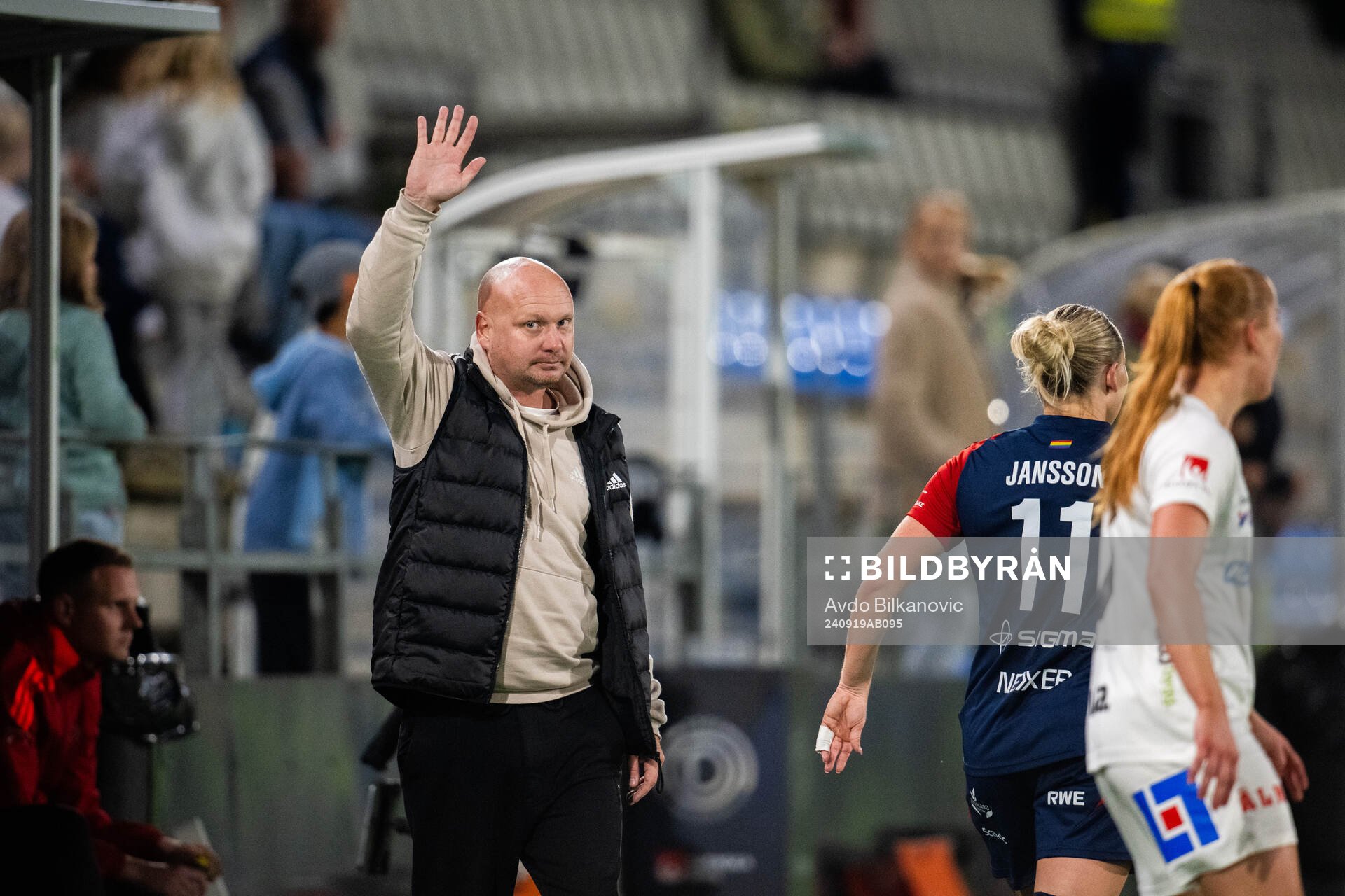 FC Rosengårds tränare Joel Kjetselberg