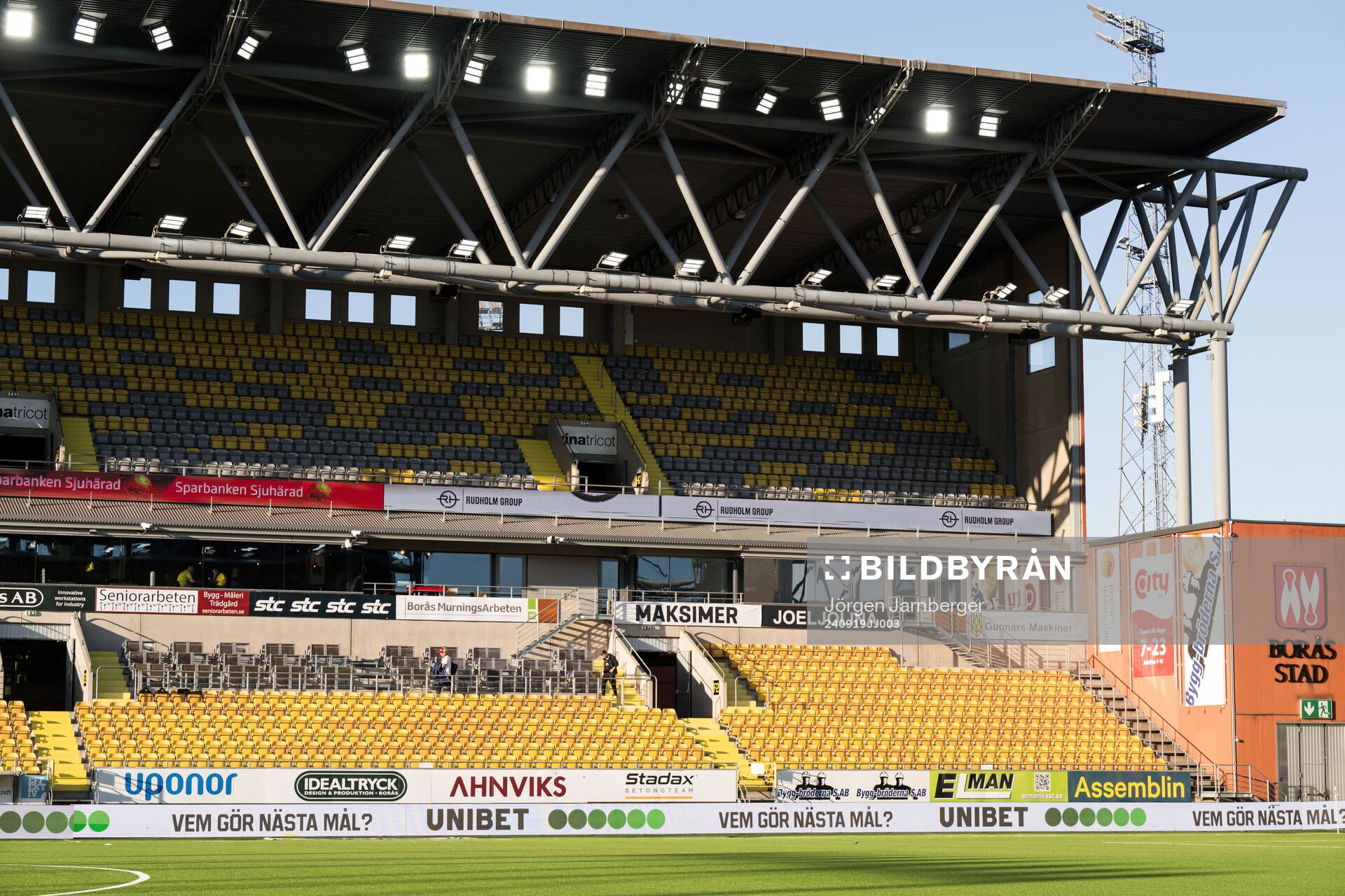 Läktare på Borås Arena