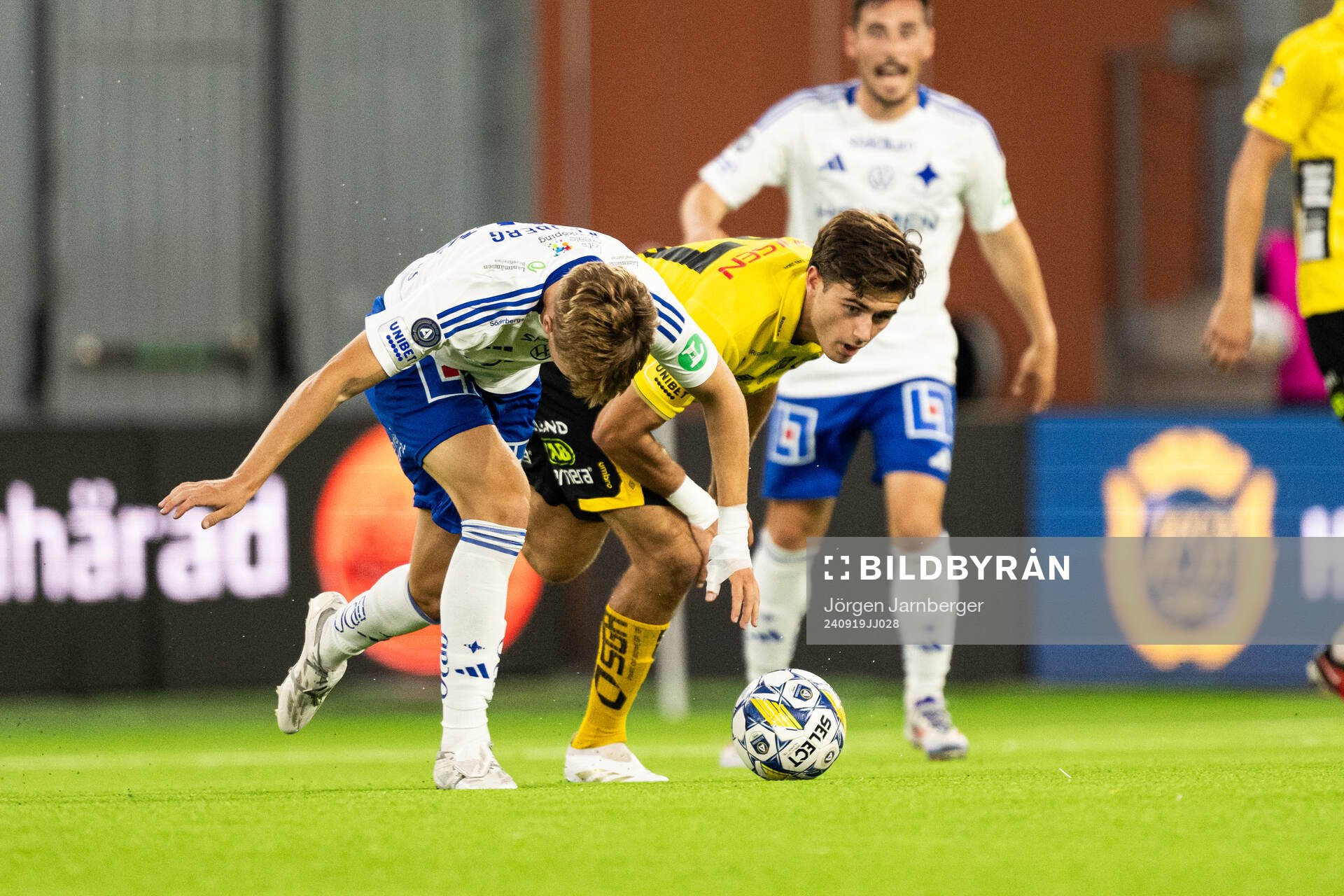 IFK Norrköpings Ture Sandberg och Elfsborgs Besfort Zeneli
