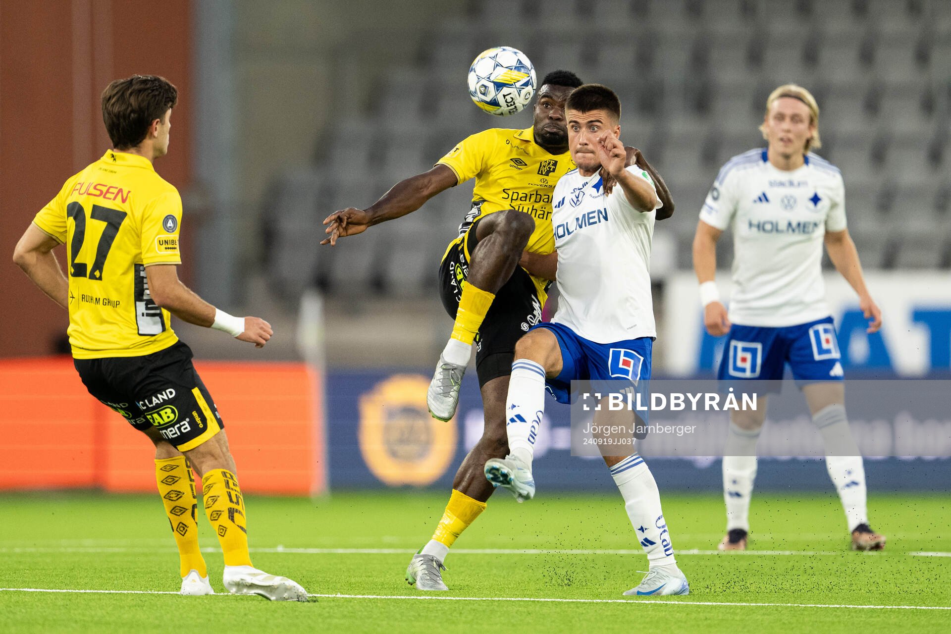 Elfsborgs Ibrahim Buhari och IFK Norrköpings Carl Björk