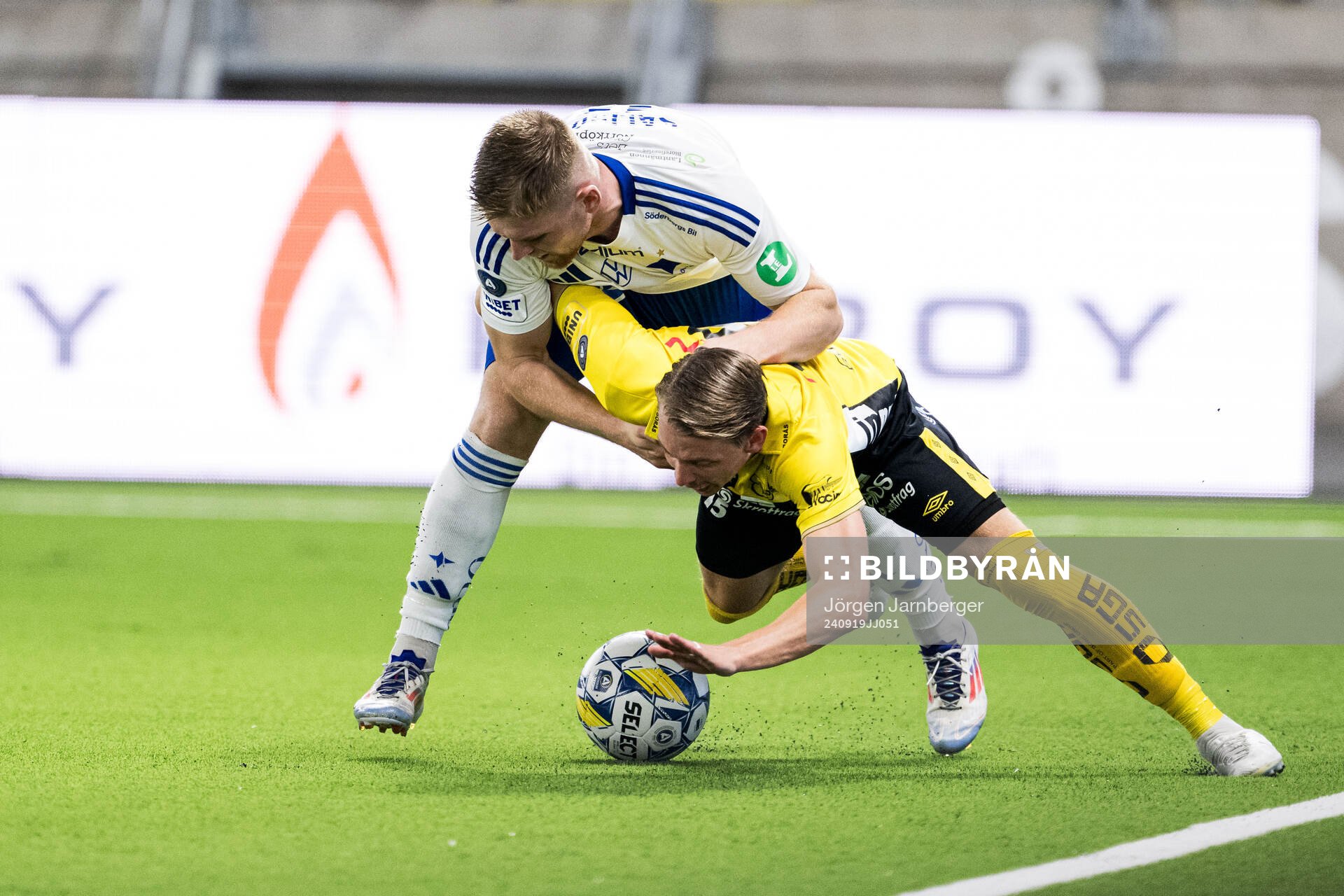 IFK Norrköpings Dino Salihovic och Elfsborgs Simon Hedlund