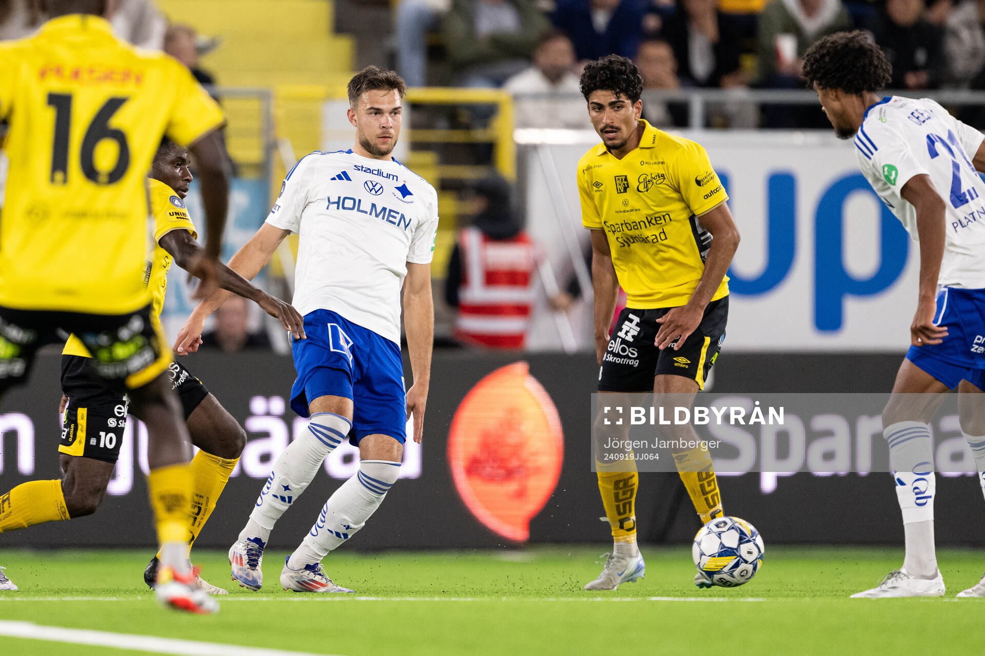 IFK Norrköpings Anton Eriksson och Elfsborgs Ahmed Qasem