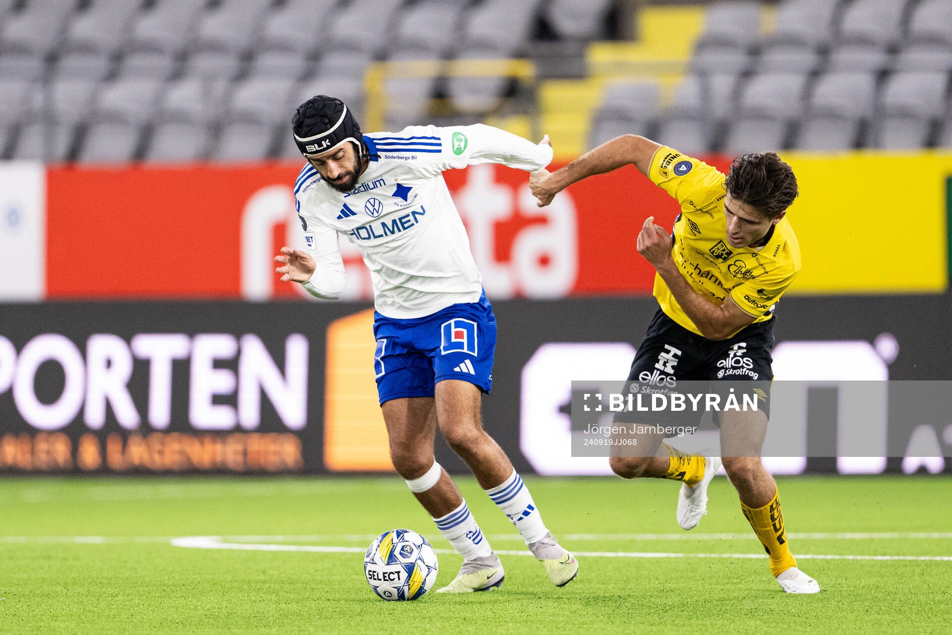 IFK Norrköpings Kristoffer Khazeni och Elfsborgs Besfort