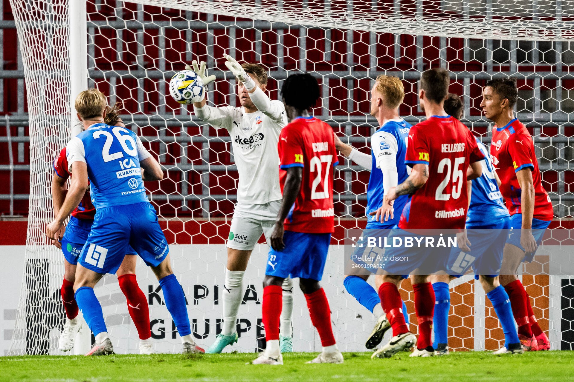 Helsingborgs målvakt Kalle Joelsson