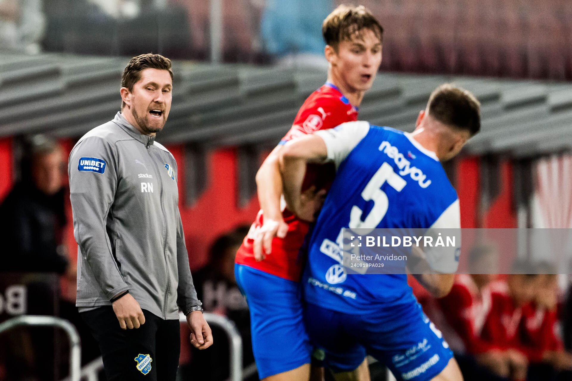 IK Oddevolds tränare Rikard Nilsson
