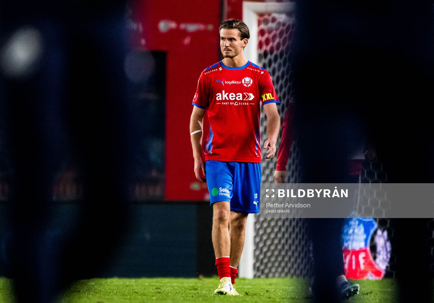 Helsingborgs Wilhelm Loeper deppar