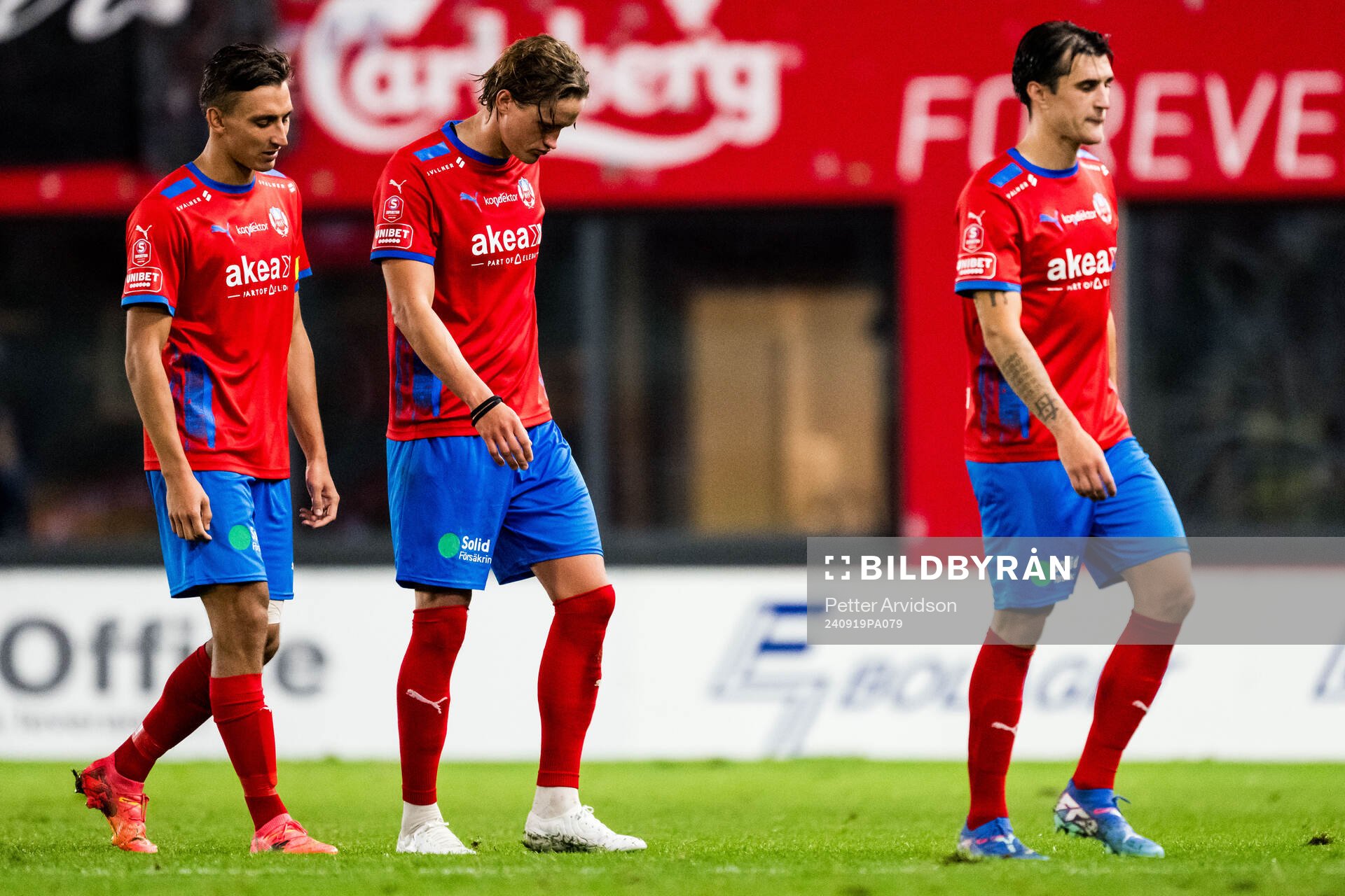 Helsingborgs Wilhelm Nilsson, Thomas Pauck Rogne och Jon