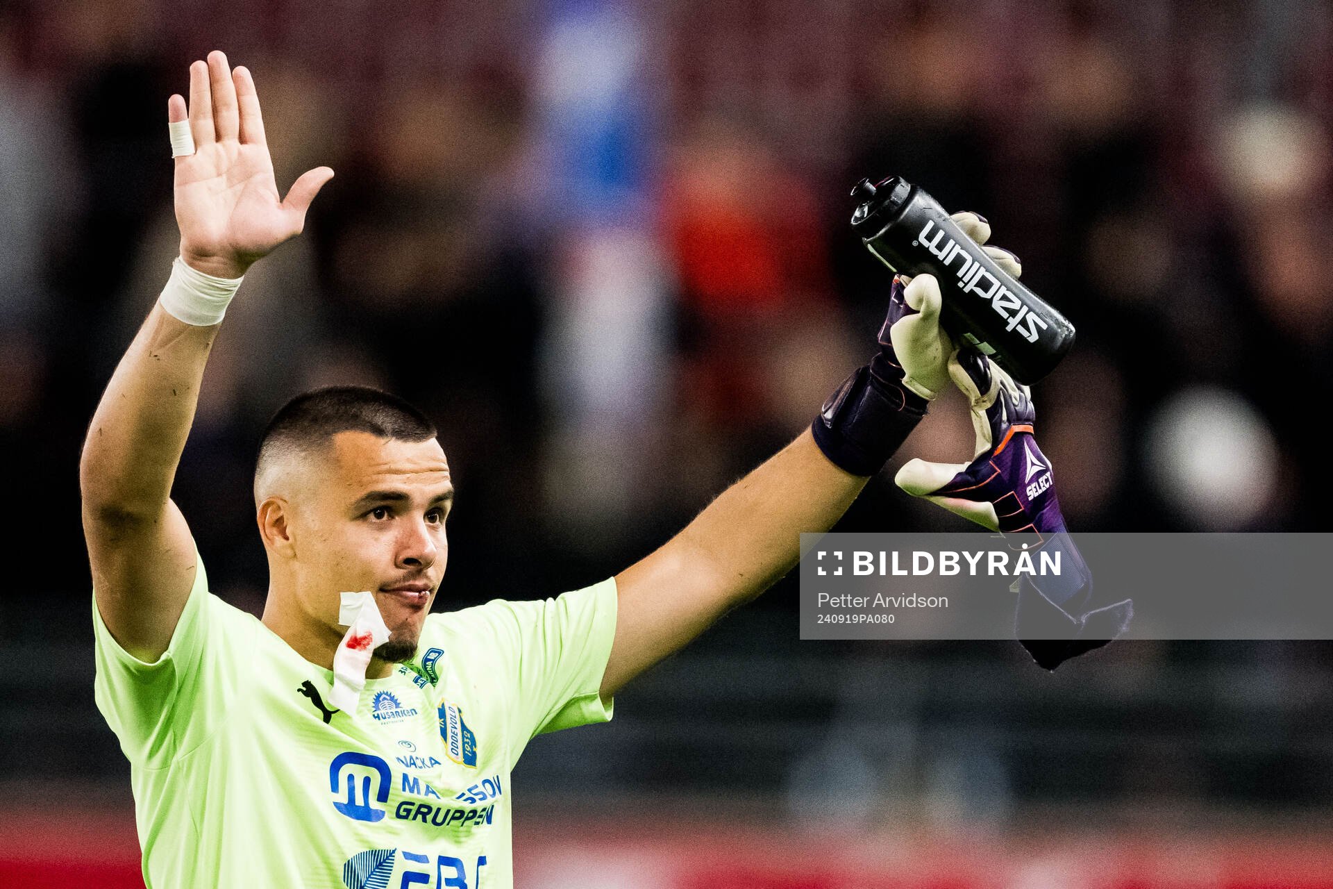 IK Oddevolds målvakt Armin Ibrahimovic