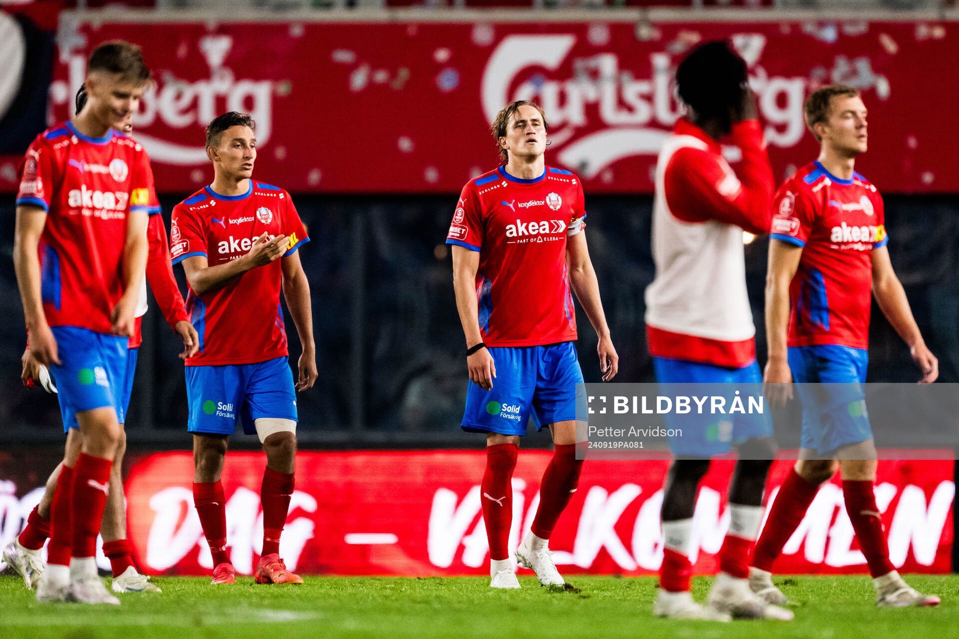 Helsingborgs tränare Kleber Saarenpää och Thomas Pauck
