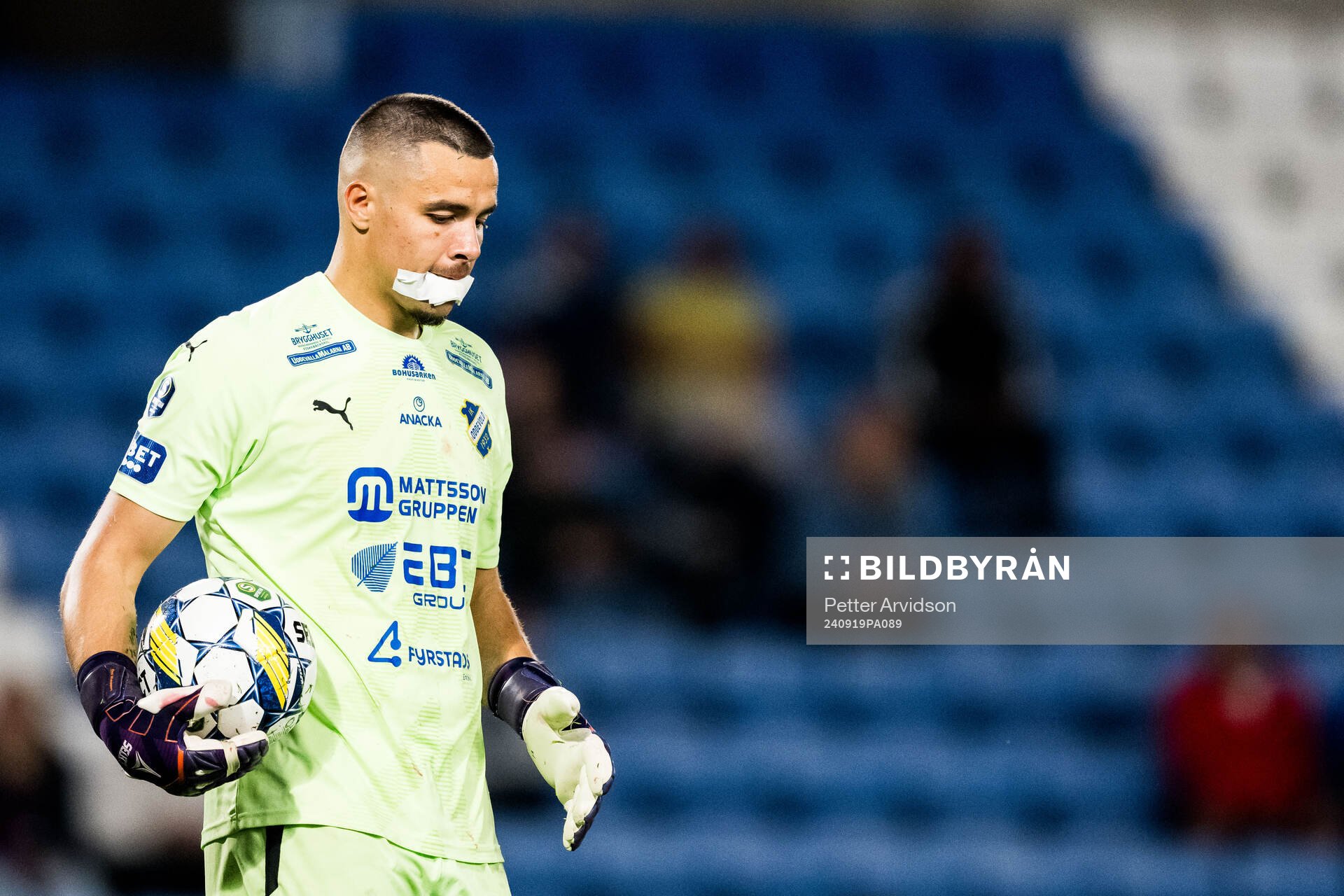 IK Oddevolds målvakt Armin Ibrahimovic