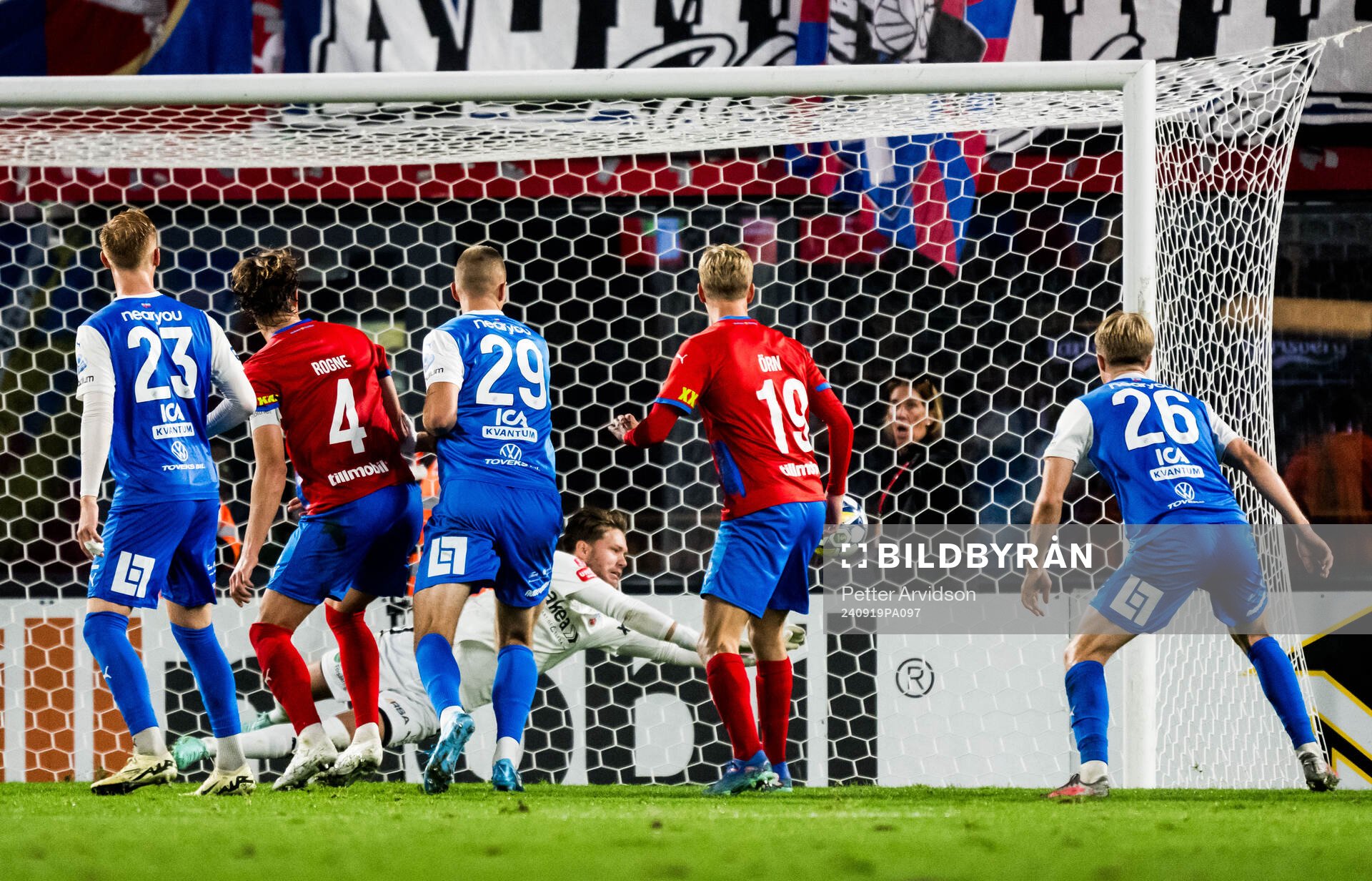 Helsingborgs målvakt Kalle Joelsson